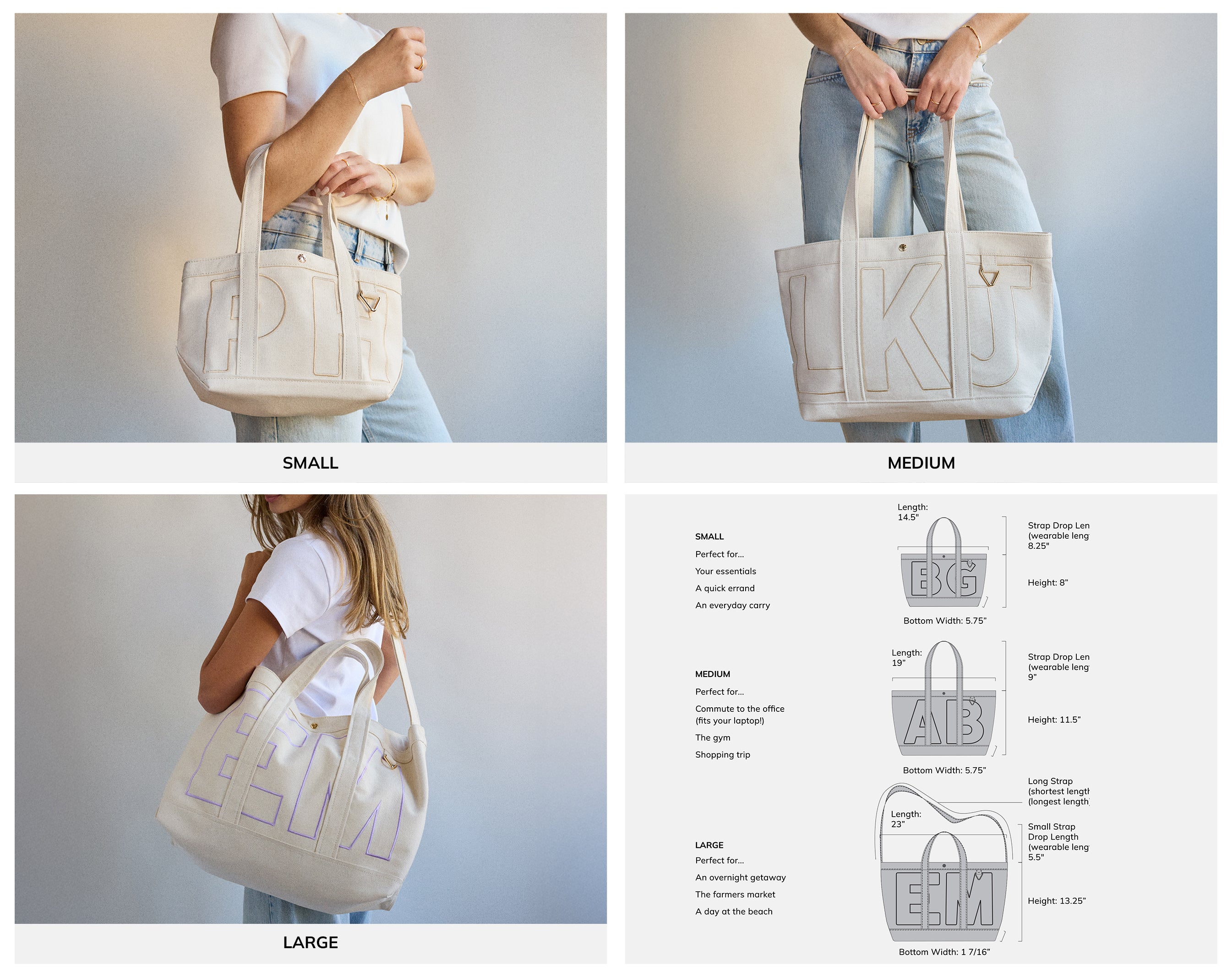 Custom Alpha Tote - Mushroom Taupe-Blues Comming