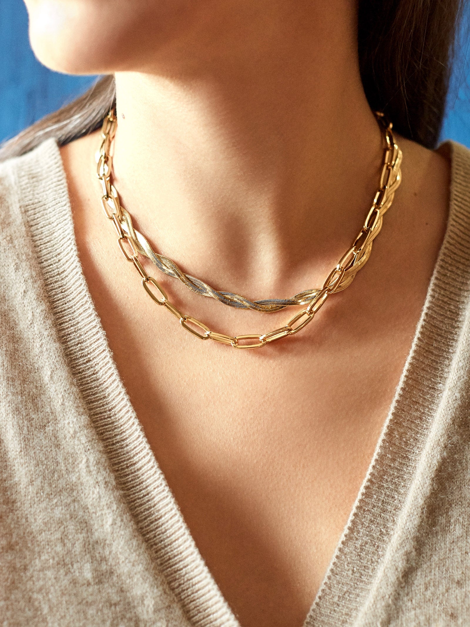 Hera Necklace - Gold-Blues Comming