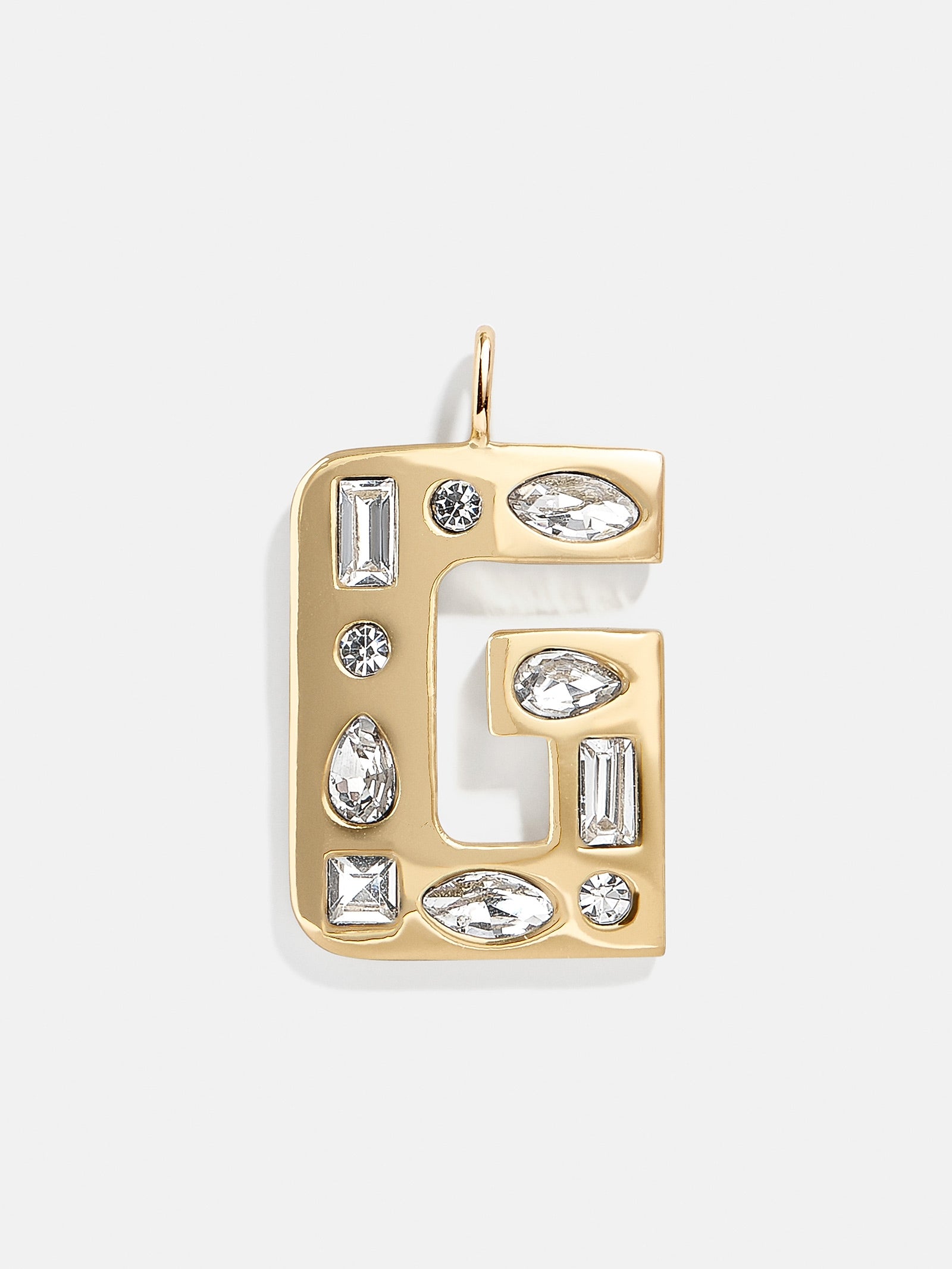 Gem Alpha Charm - Gold-Blues Comming