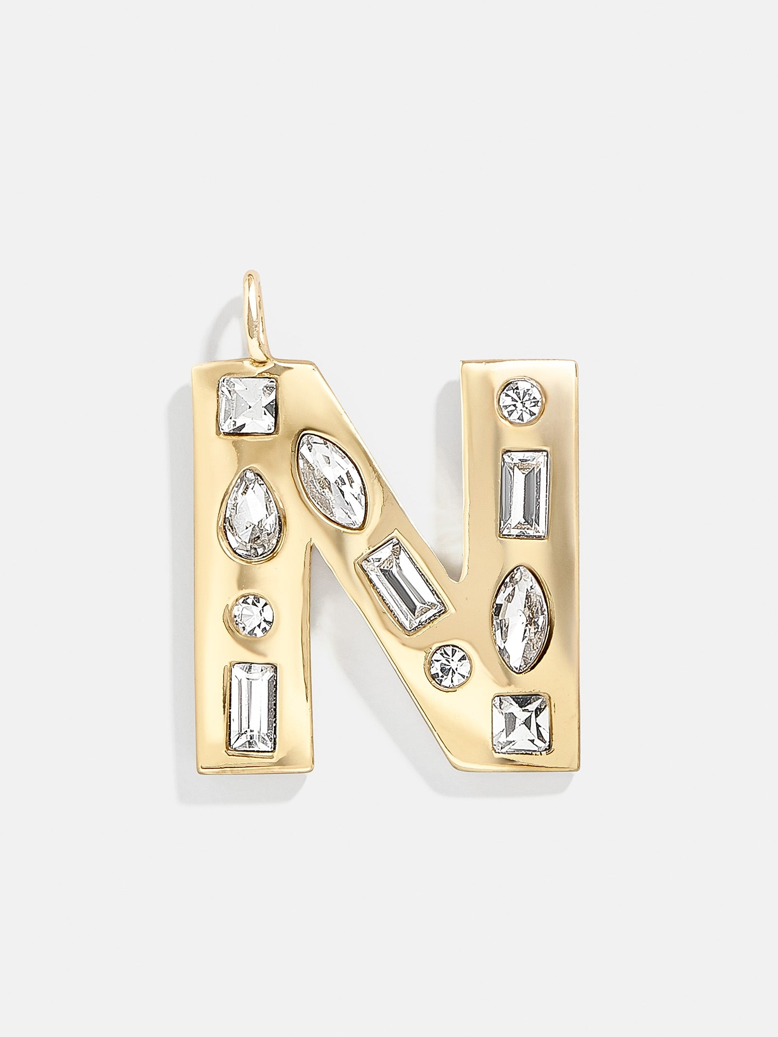 Gem Alpha Charm - Gold-Blues Comming