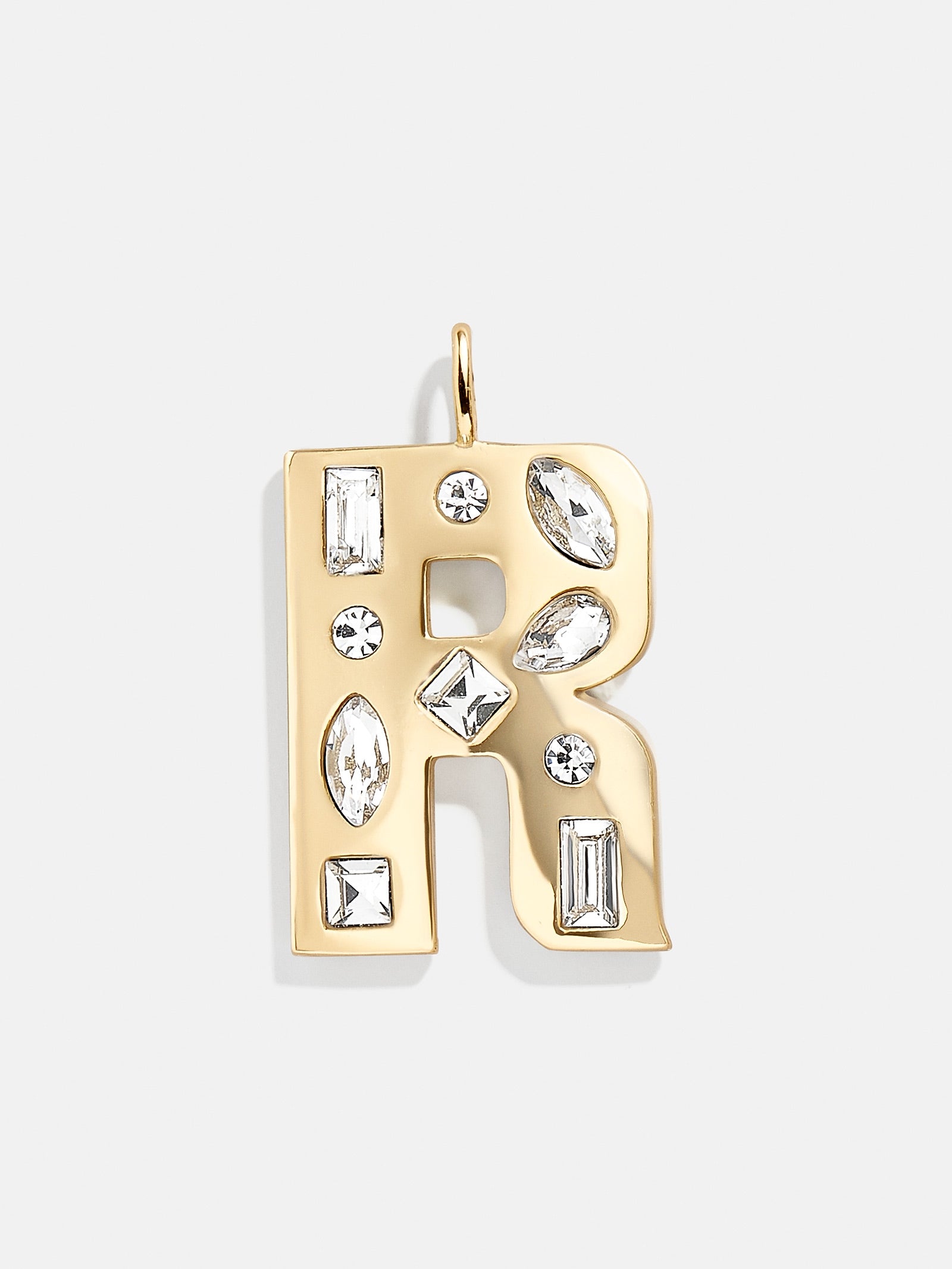 Gem Alpha Charm - Gold-Blues Comming