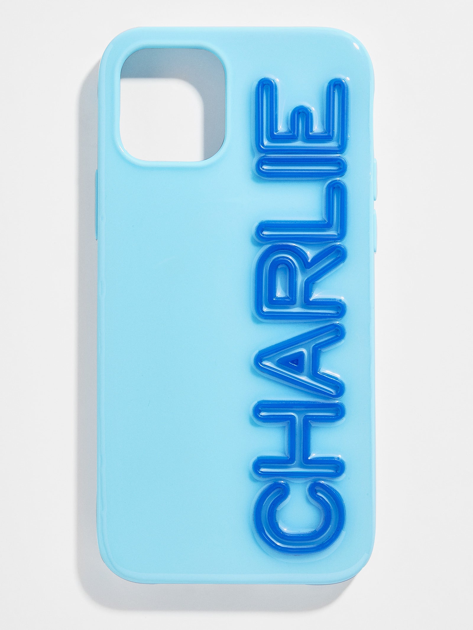 Fine Line Custom iPhone Case - Light Blue/Cobalt-Blues Comming