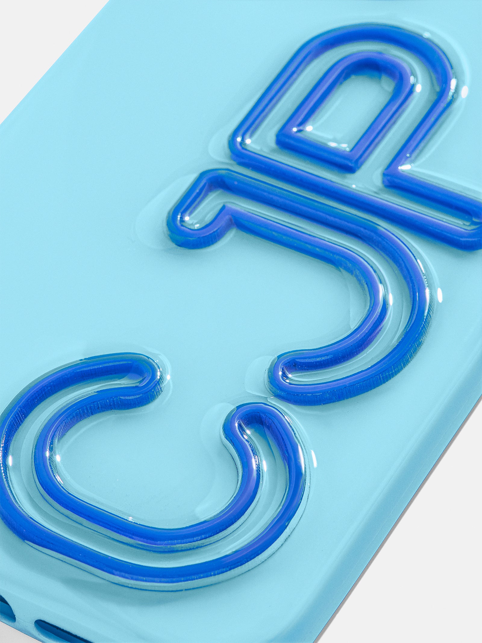 Fine Line Custom iPhone Case - Light Blue/Cobalt-Blues Comming