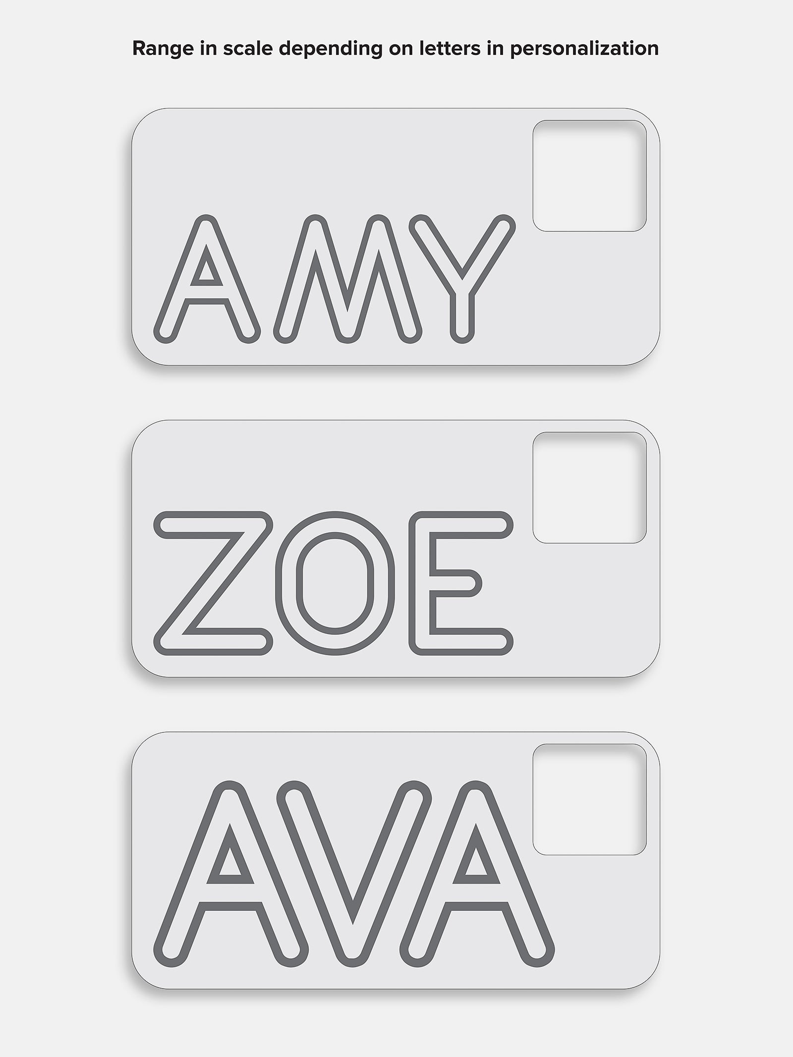 Fine Line Custom iPhone Case - White/White-Blues Comming