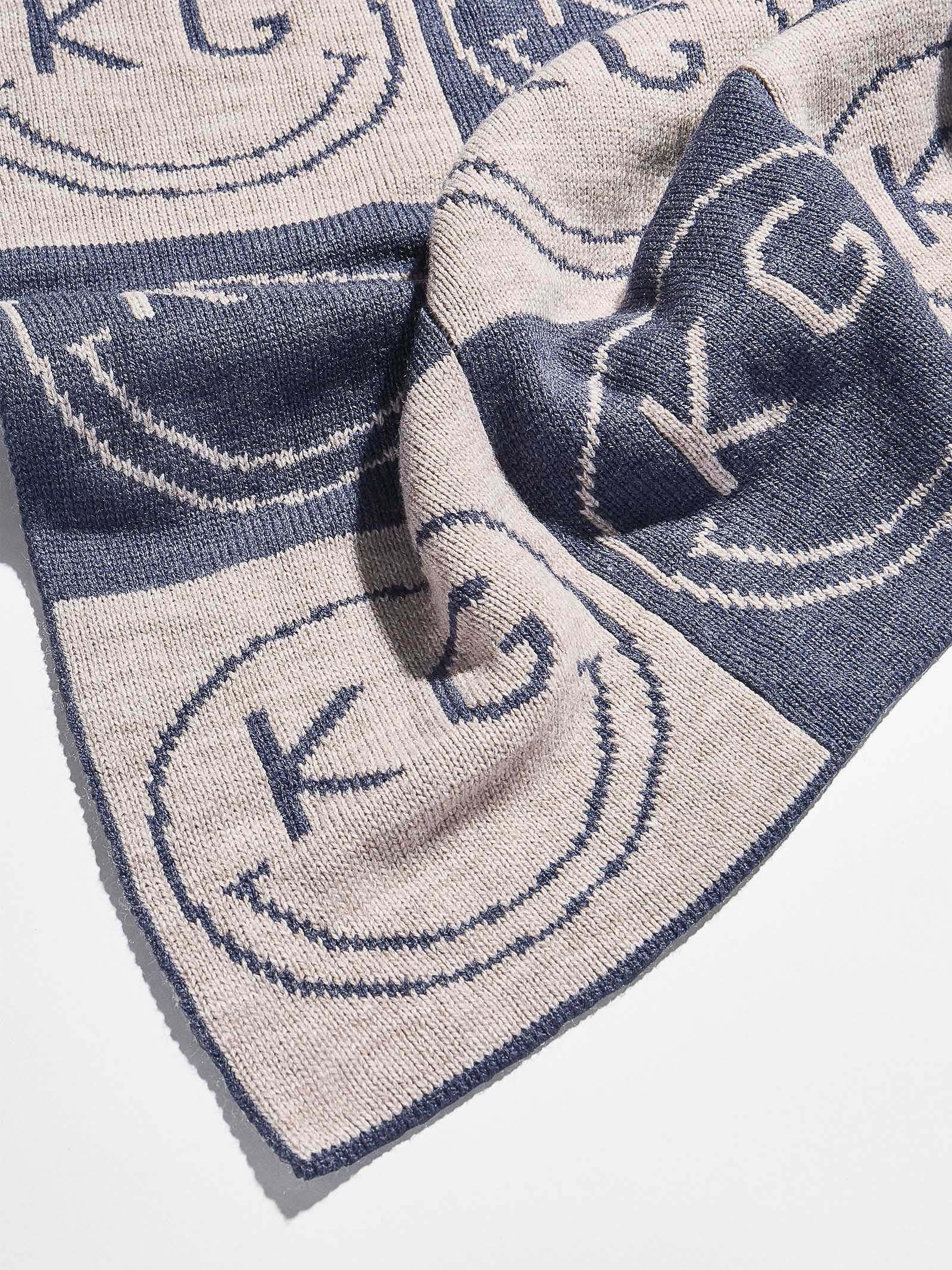 All Smiles Custom Blanket - Denim Blue/Stone-Blues Comming