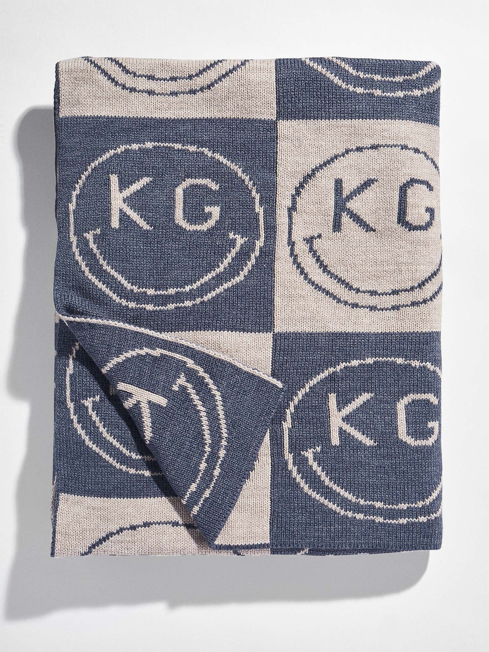 All Smiles Custom Blanket - Denim Blue/Stone-Blues Comming