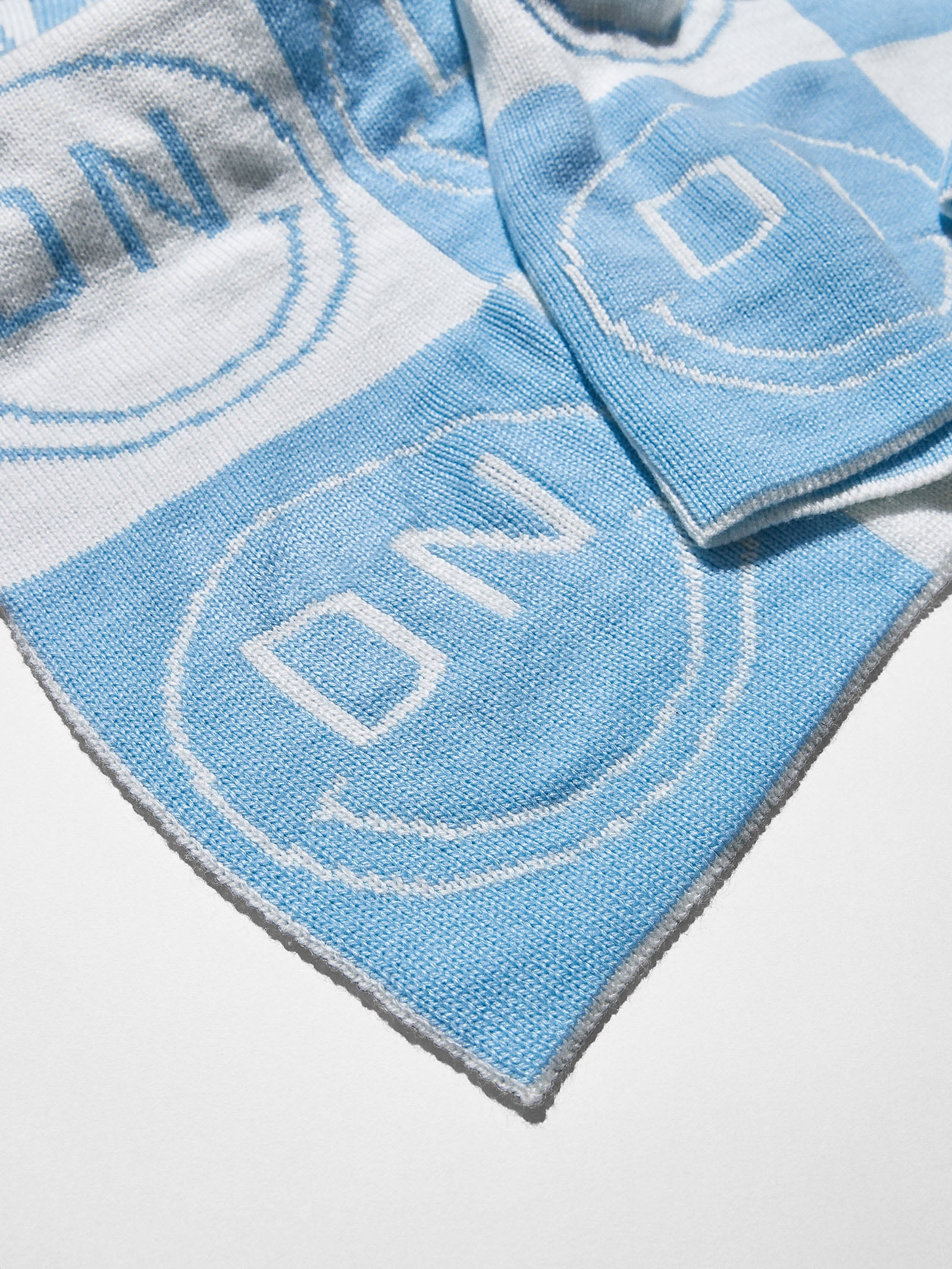 All Smiles Custom Blanket - Light Blue/White-Blues Comming