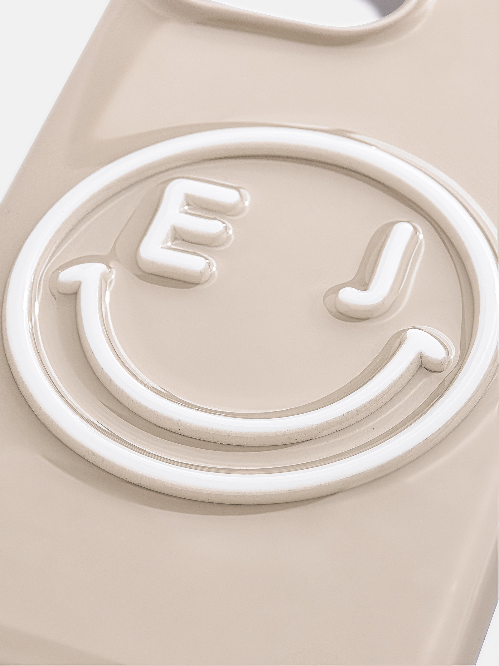 All Smiles Custom iPhone Case - Beige/White-Blues Comming