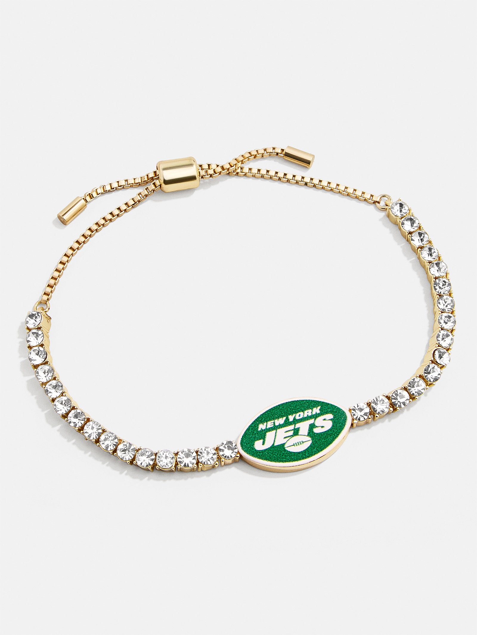 New York Jets NFL Gold Tennis Bracelet - New York Jets-Blues Comming