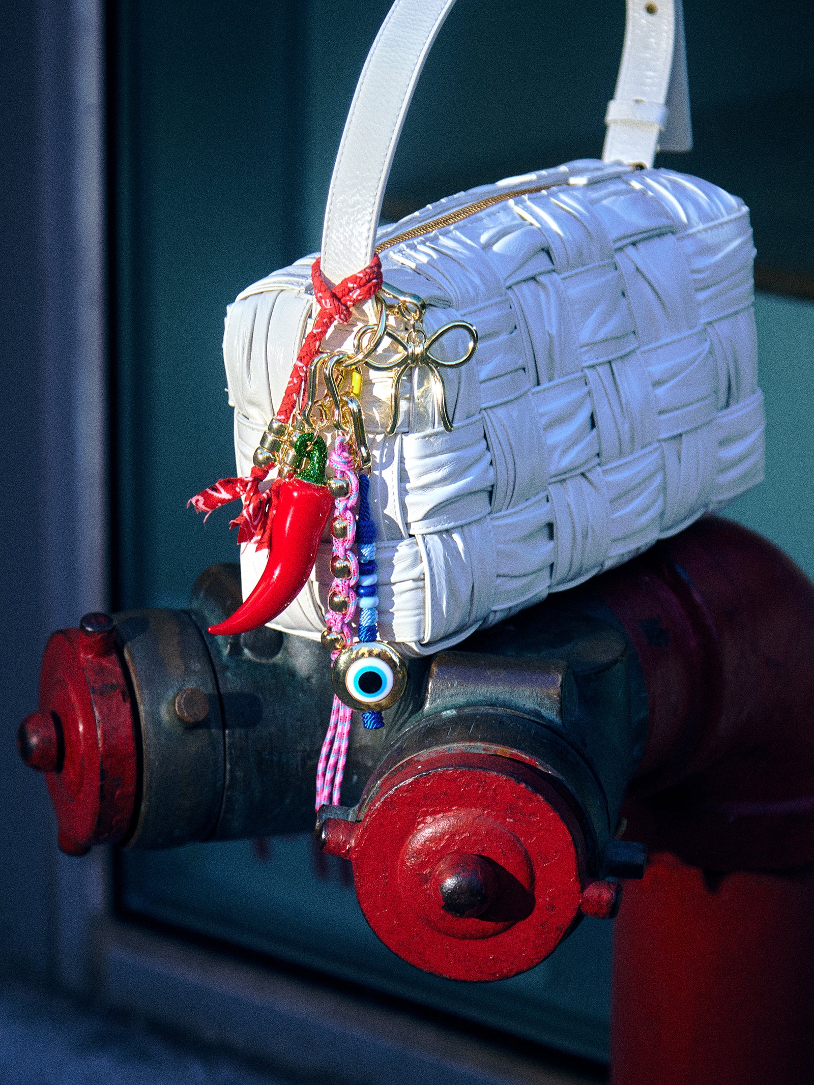 Eyes Off Envy Bag Charm - Blue-Blues Comming