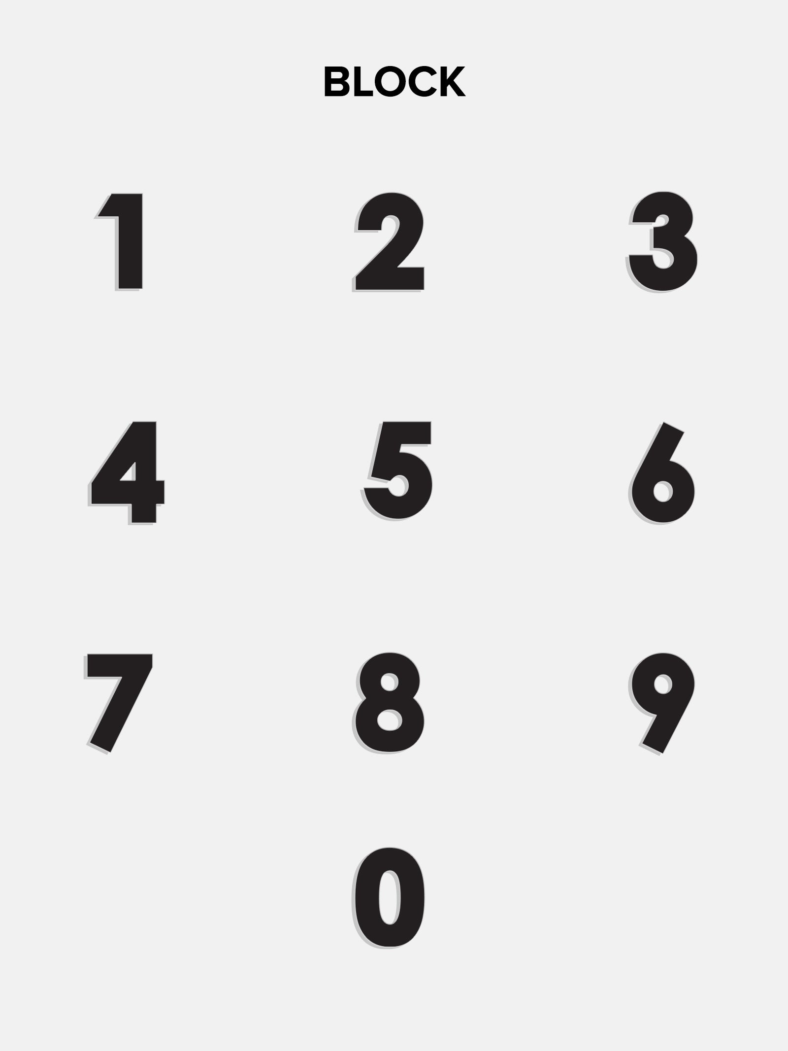 18K Gold Pavé Custom Number Necklace - 18K Gold. Pavé Cubic Zirconia Stones-Blues Comming