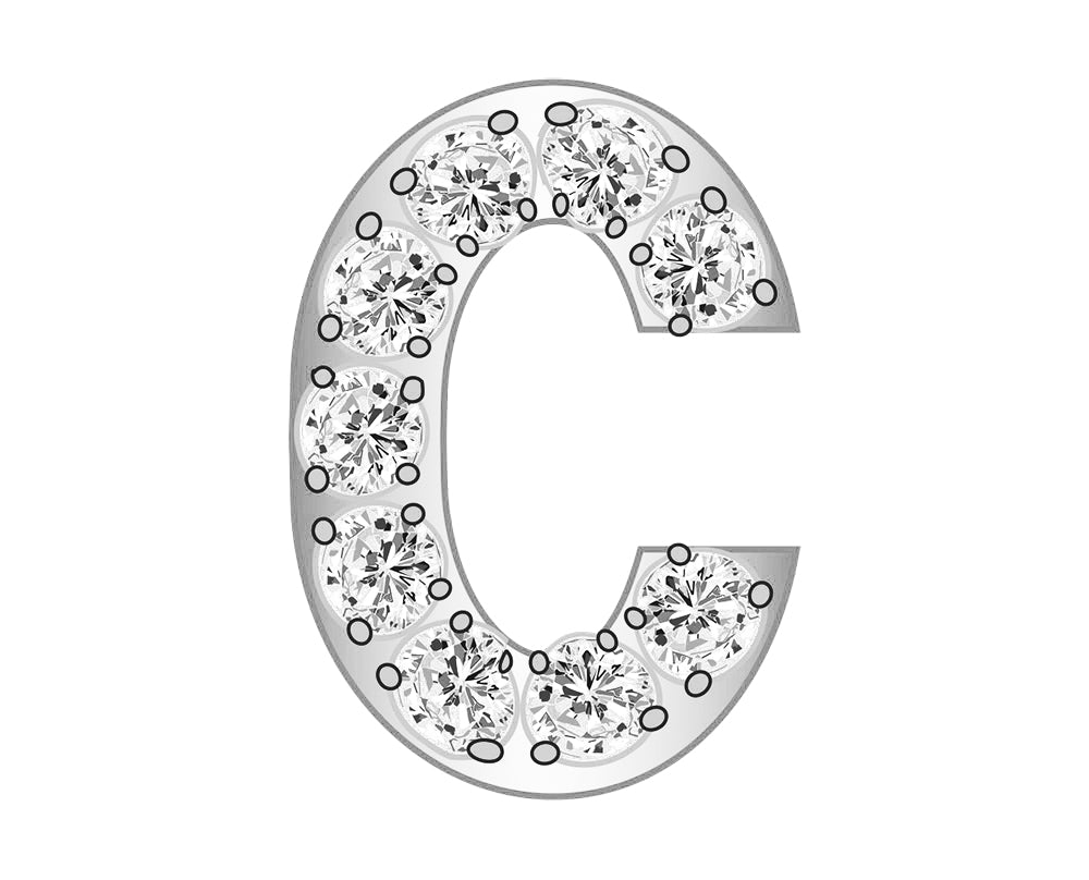 C - Pavé Silver-Blues Comming