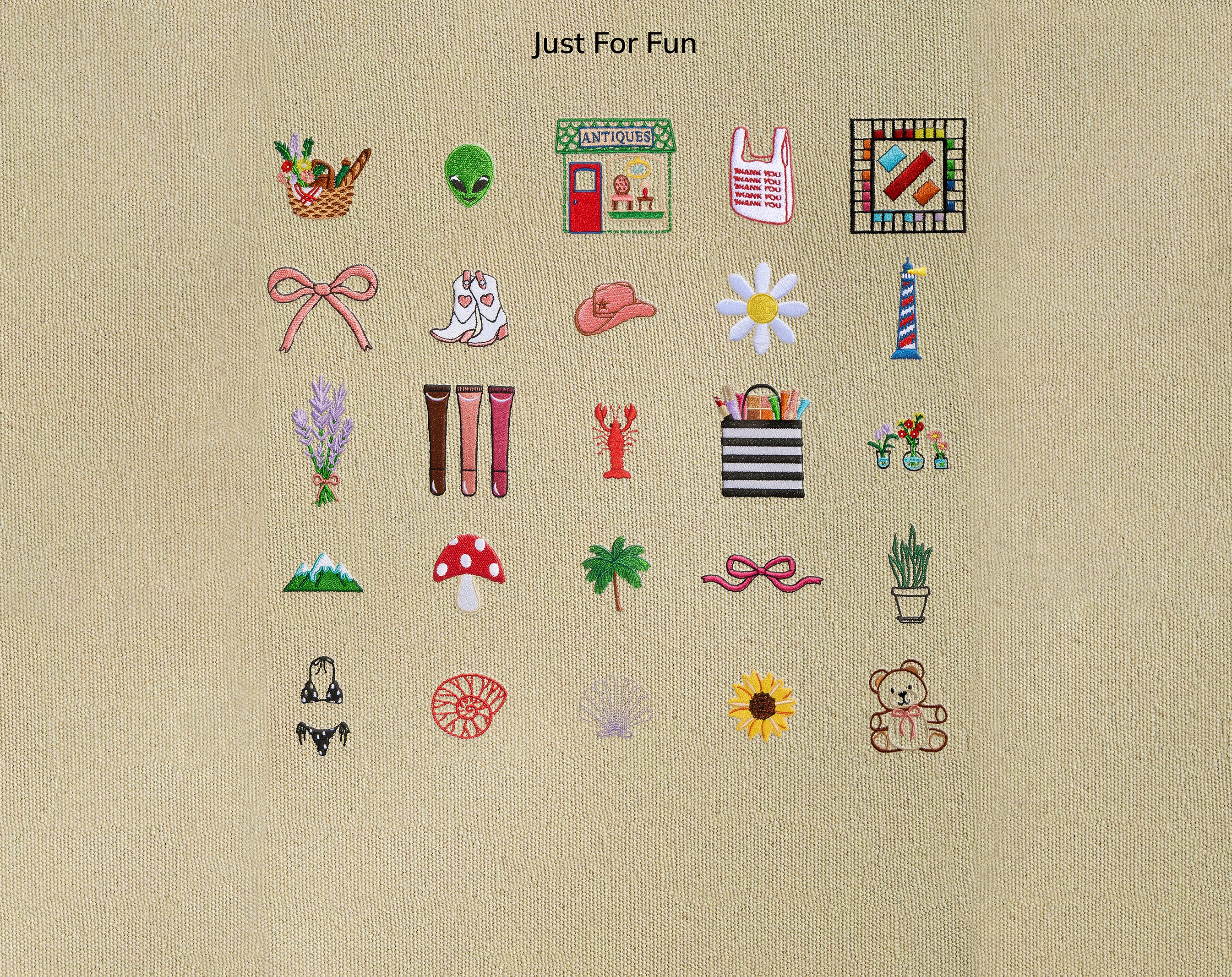 Medium Custom Icon Tote - Medium-Blues Comming