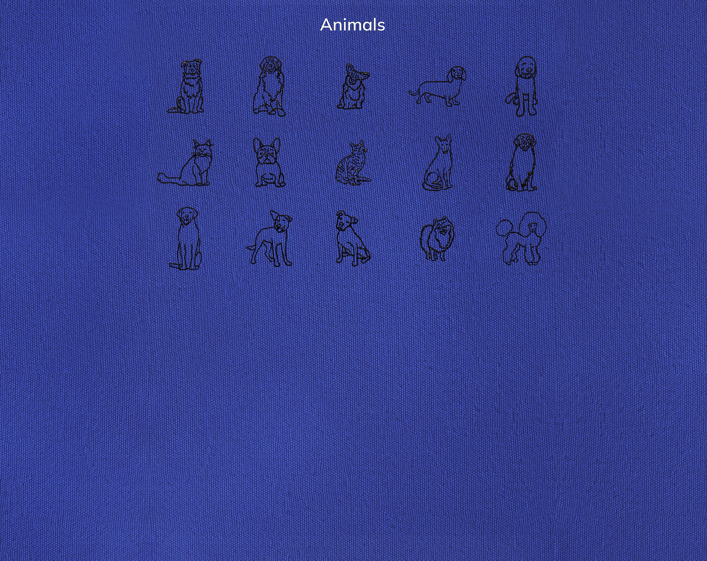 Medium Custom Icon Tote - Medium-Blues Comming