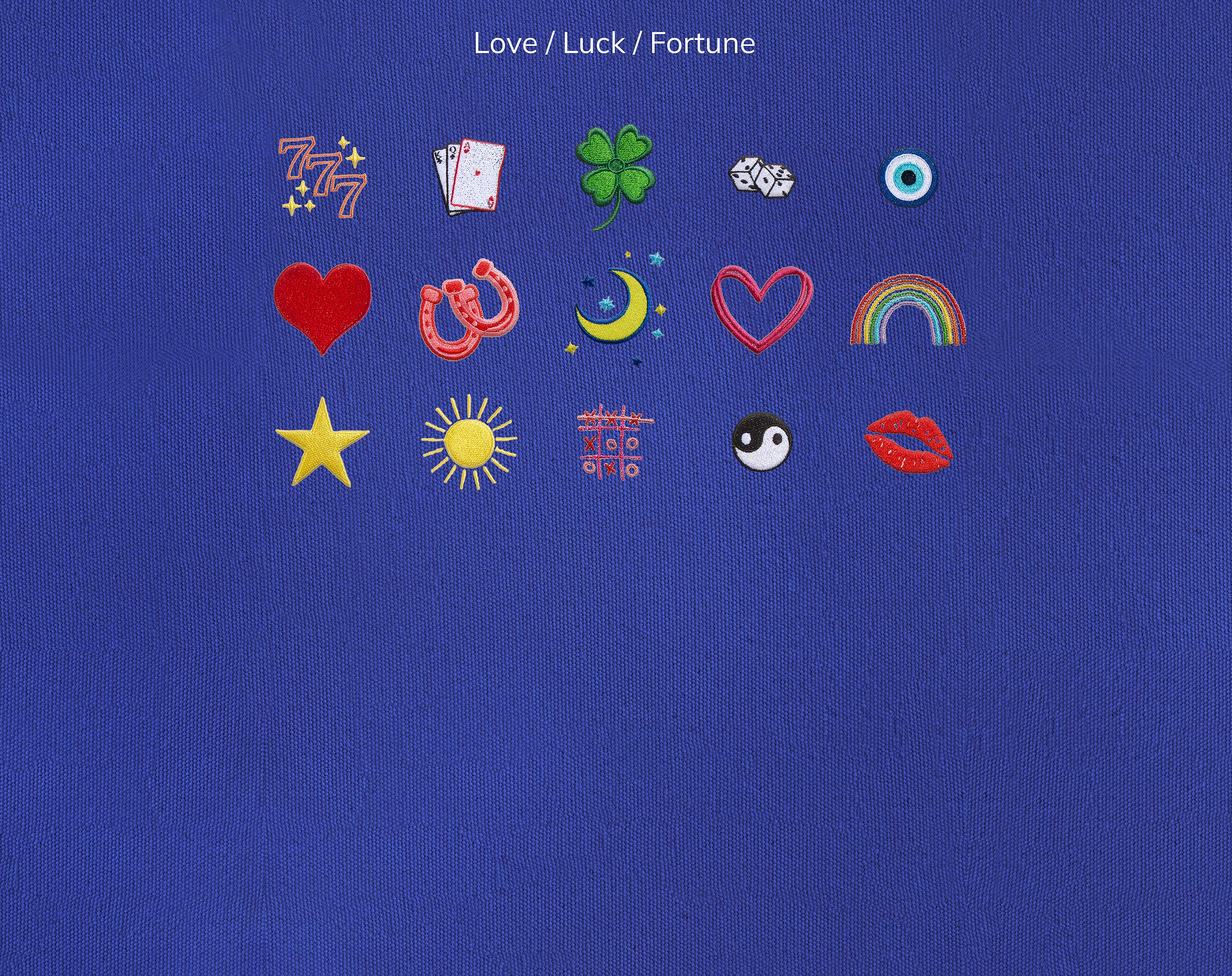 Medium Custom Icon Tote - Medium-Blues Comming