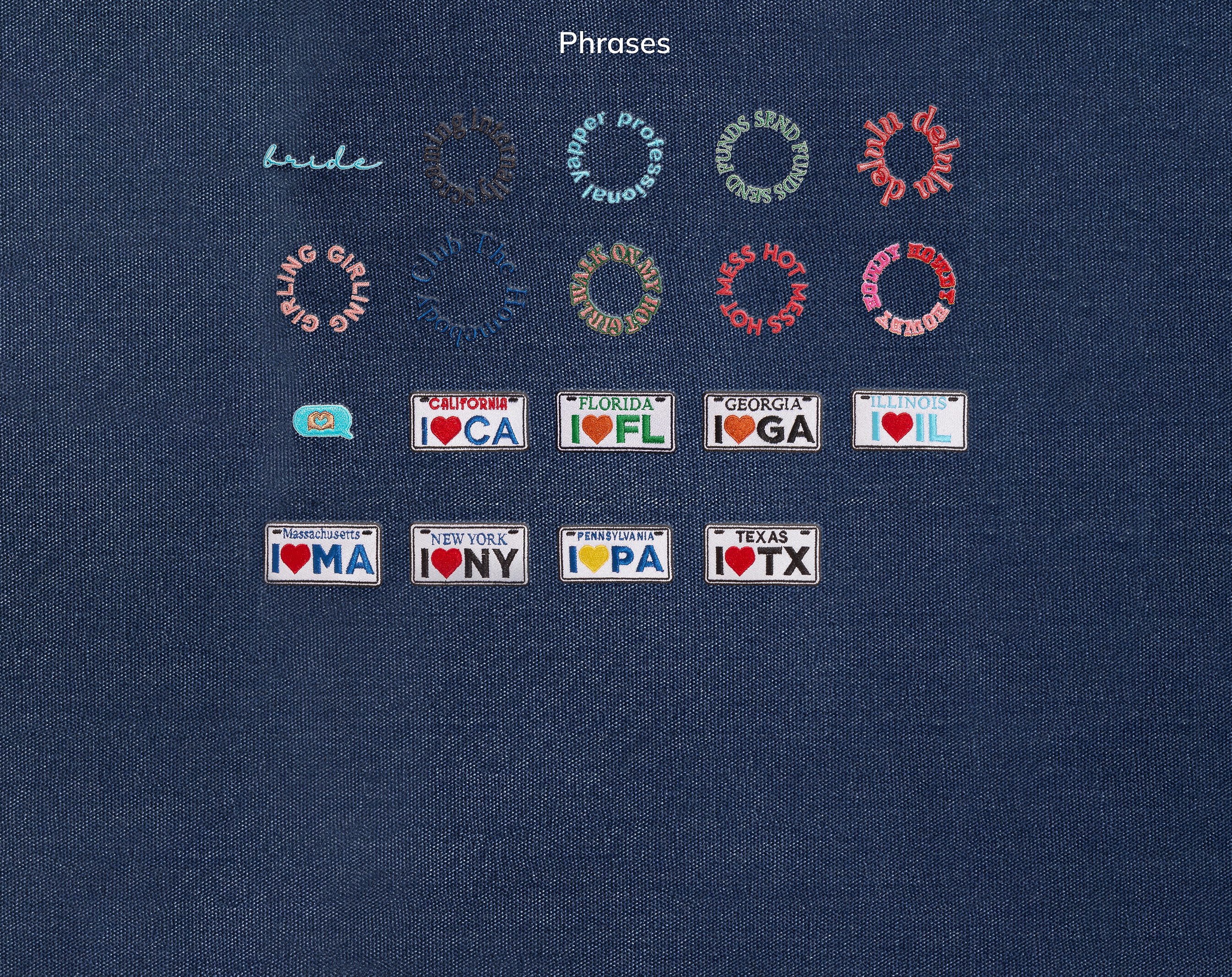 Medium Custom Icon Tote - Medium-Blues Comming