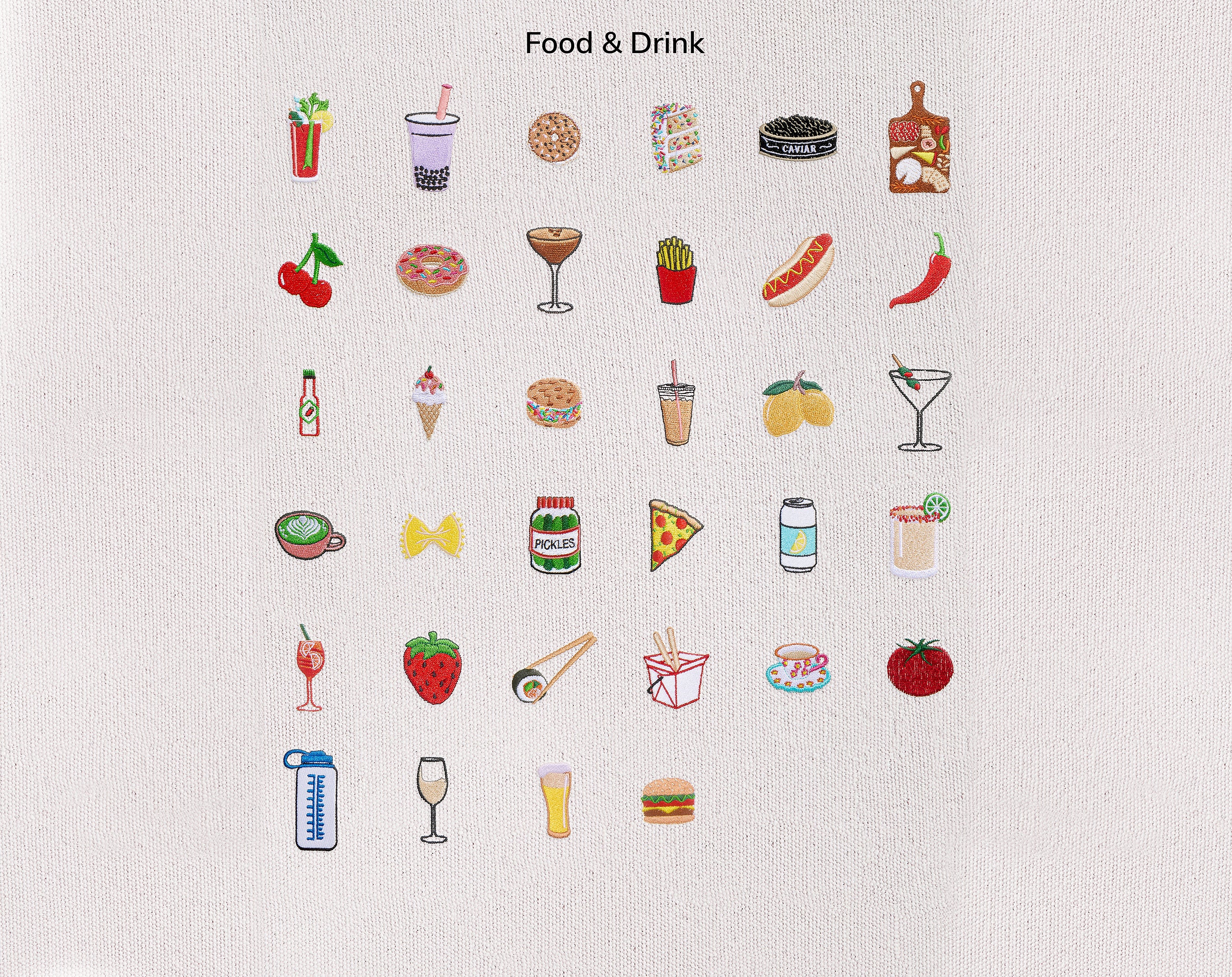 Medium Custom Icon Tote - Medium-Blues Comming