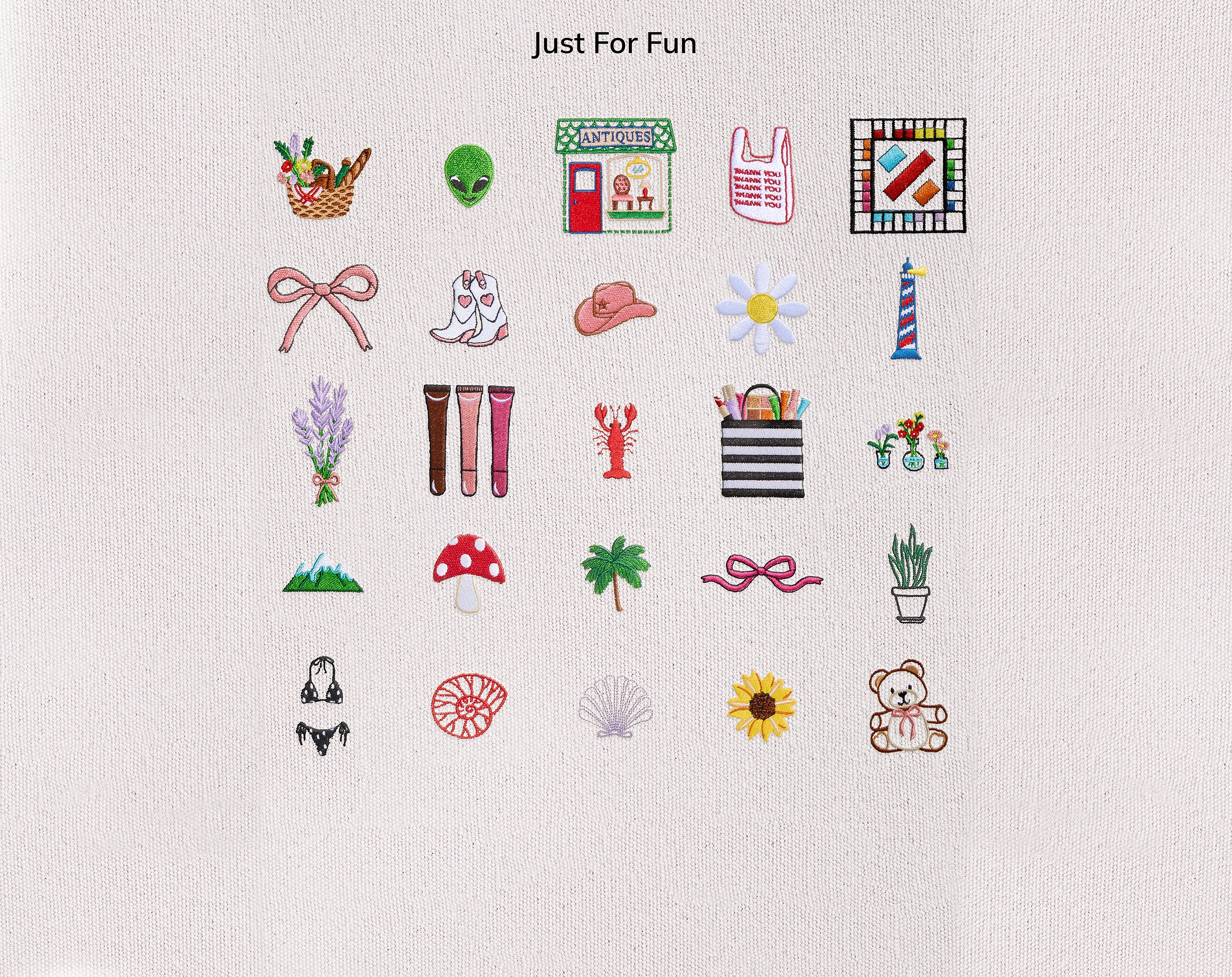 Medium Custom Icon Tote - Medium-Blues Comming