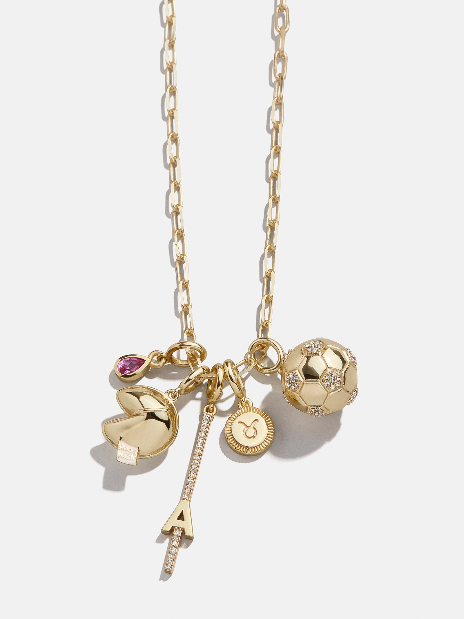 Custom Initial Charm - Gold/Pavé-Blues Comming