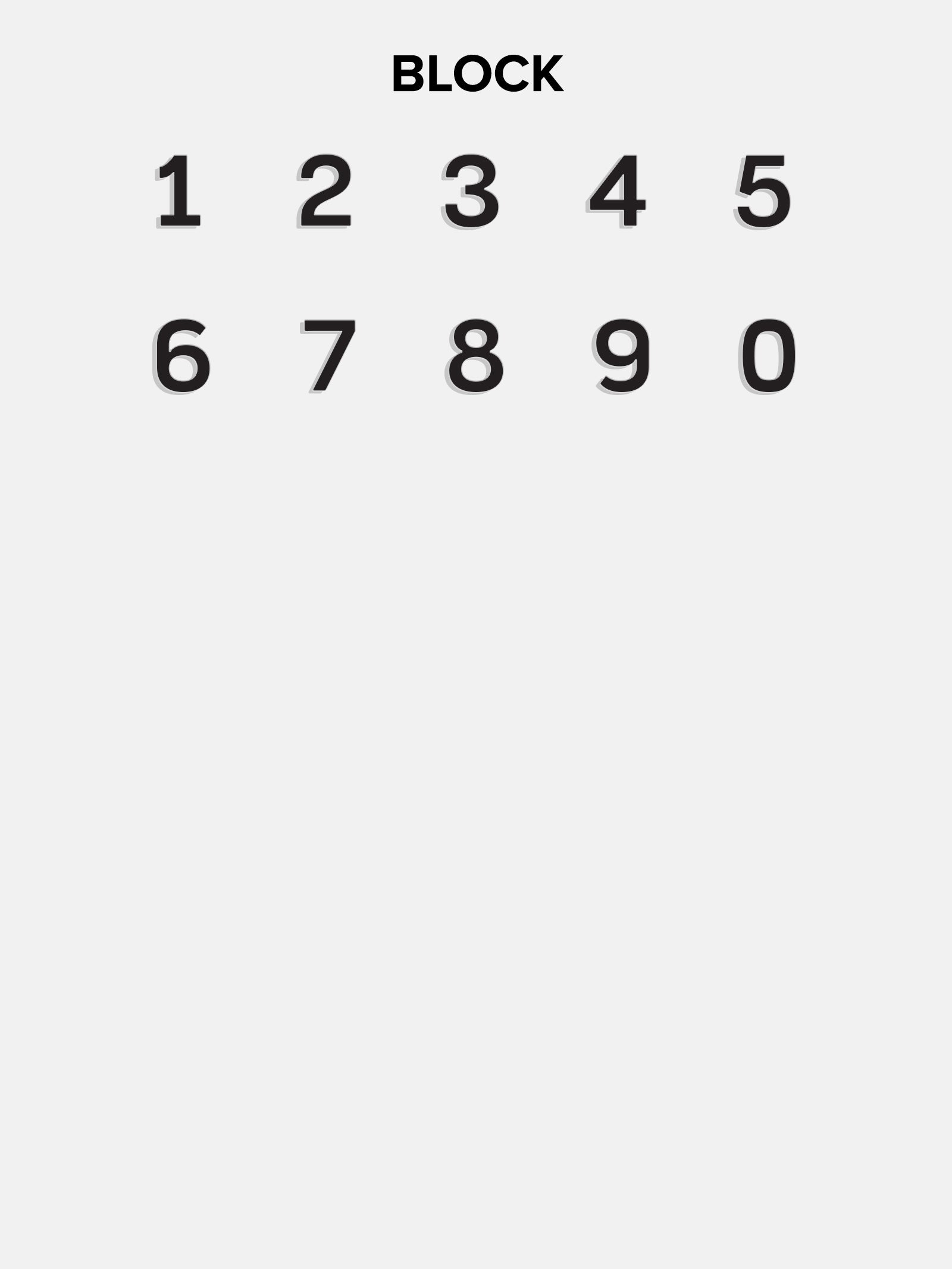 Enamel Number Custom Charm - Gold-Blues Comming