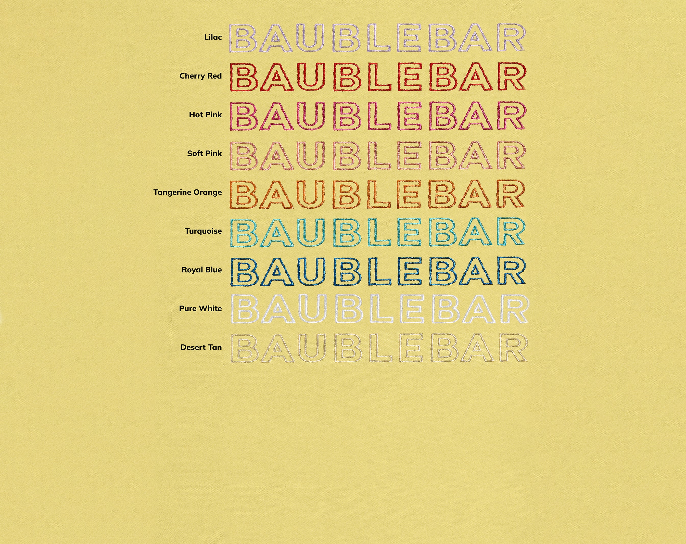 Custom Alpha Tote - Butter Yellow-Blues Comming