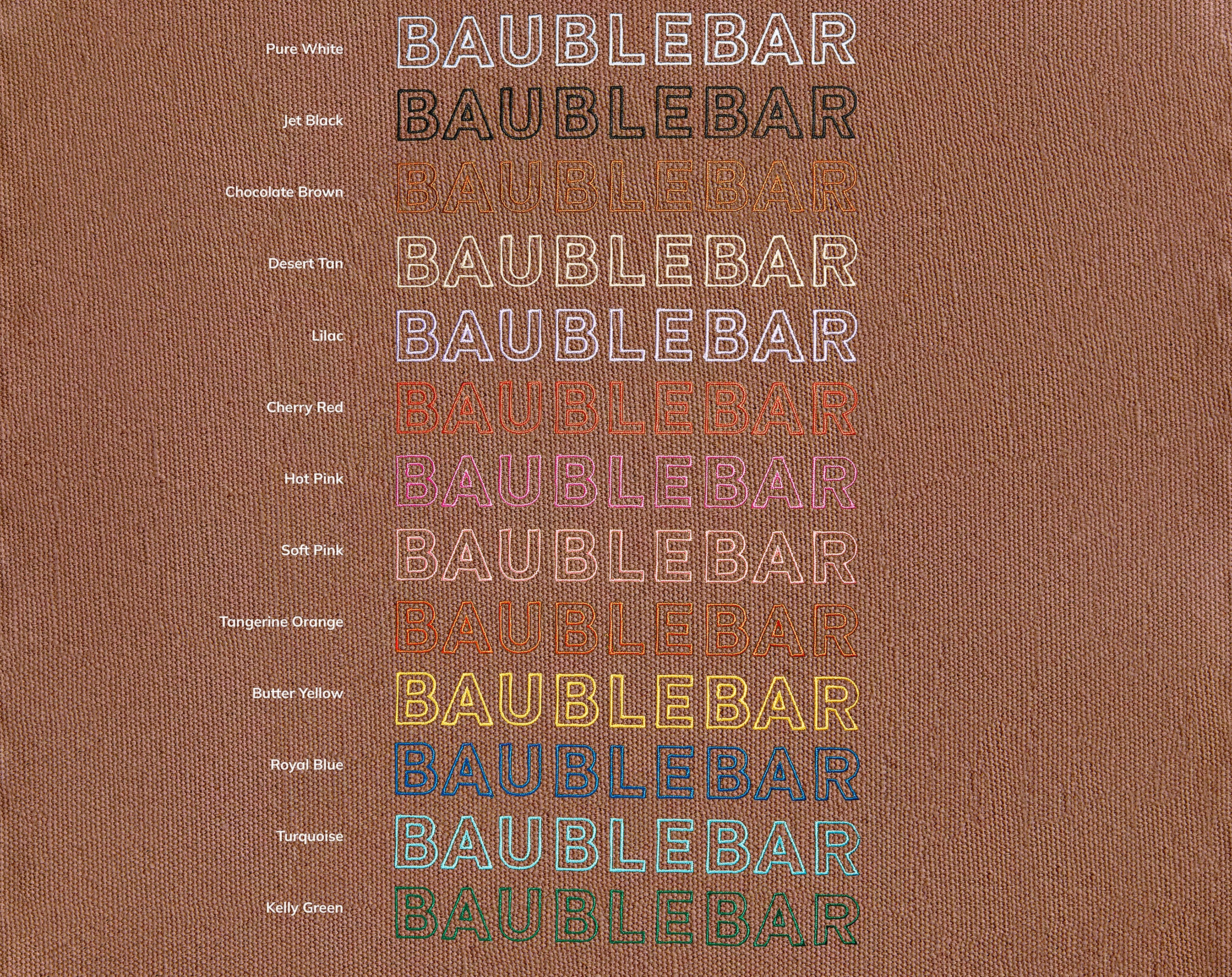 Custom Alpha Tote - Chocolate Brown-Blues Comming