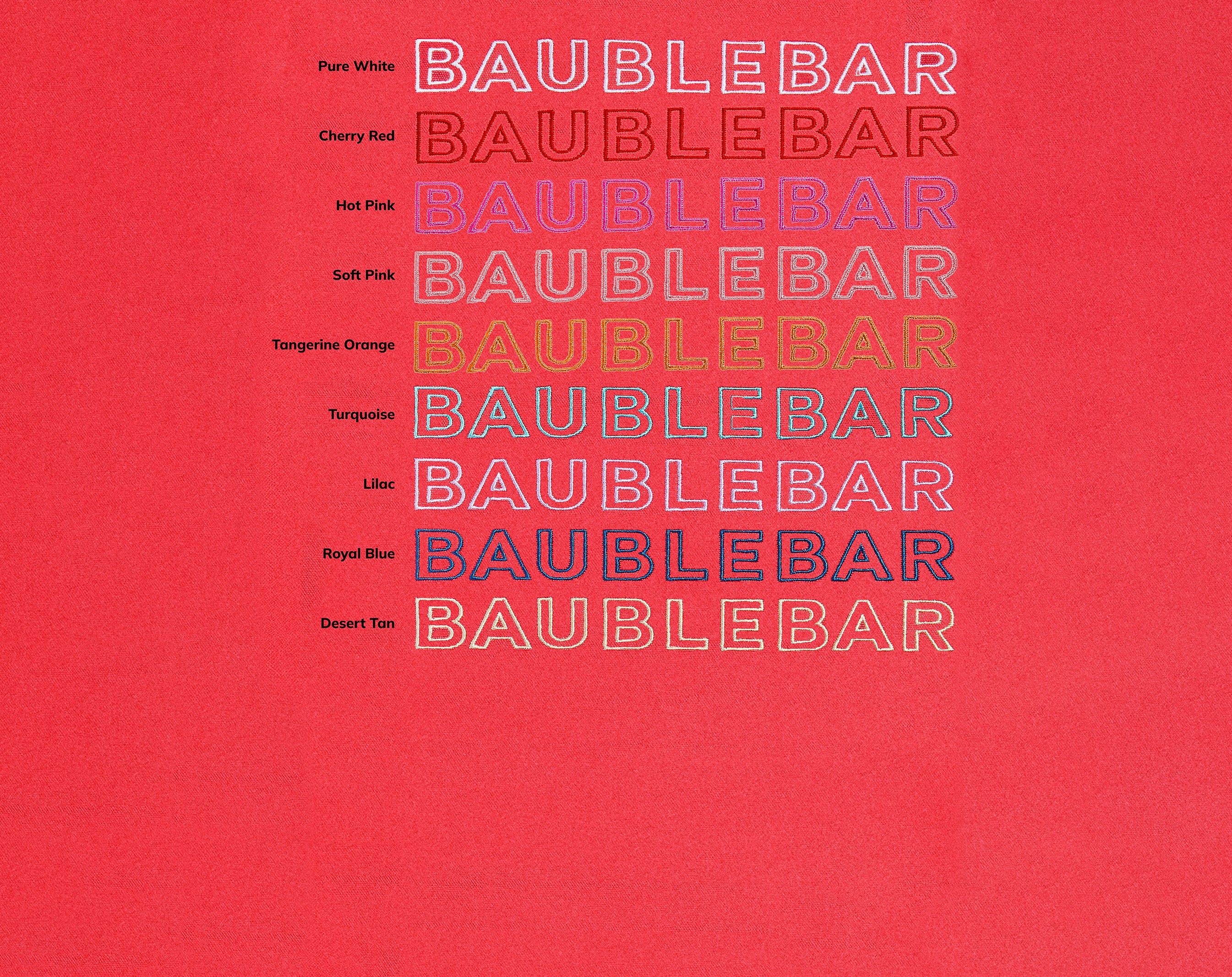 Custom Alpha Tote - Cherry Red-Blues Comming