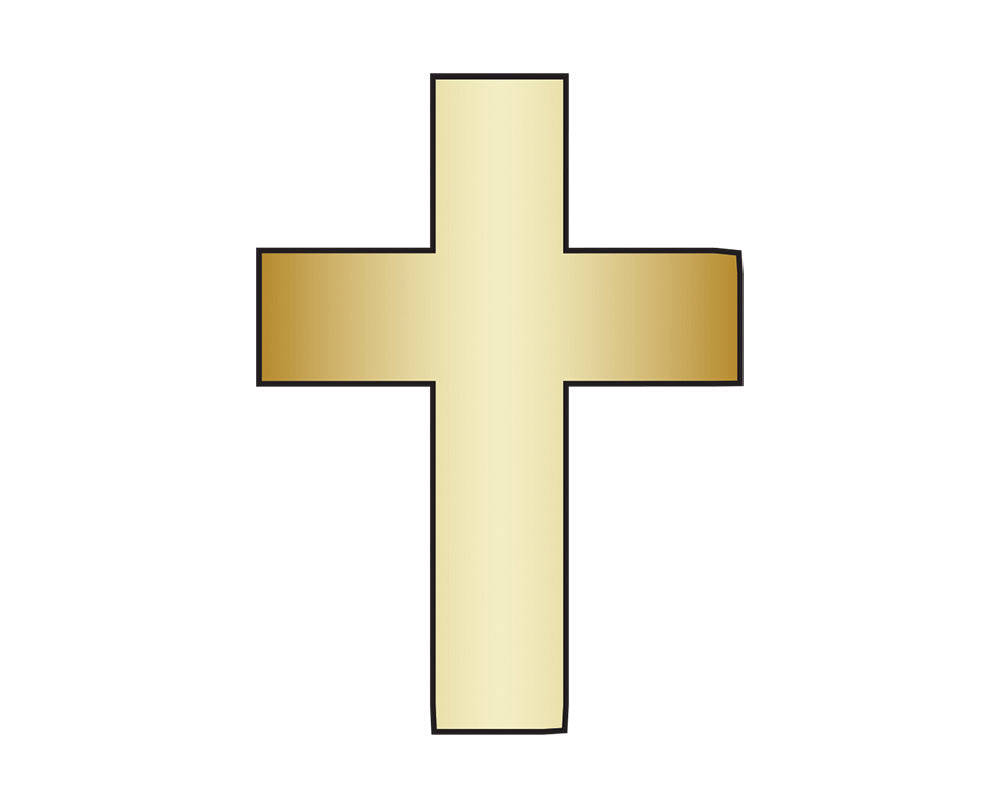 Cross Icon - Gold-Blues Comming
