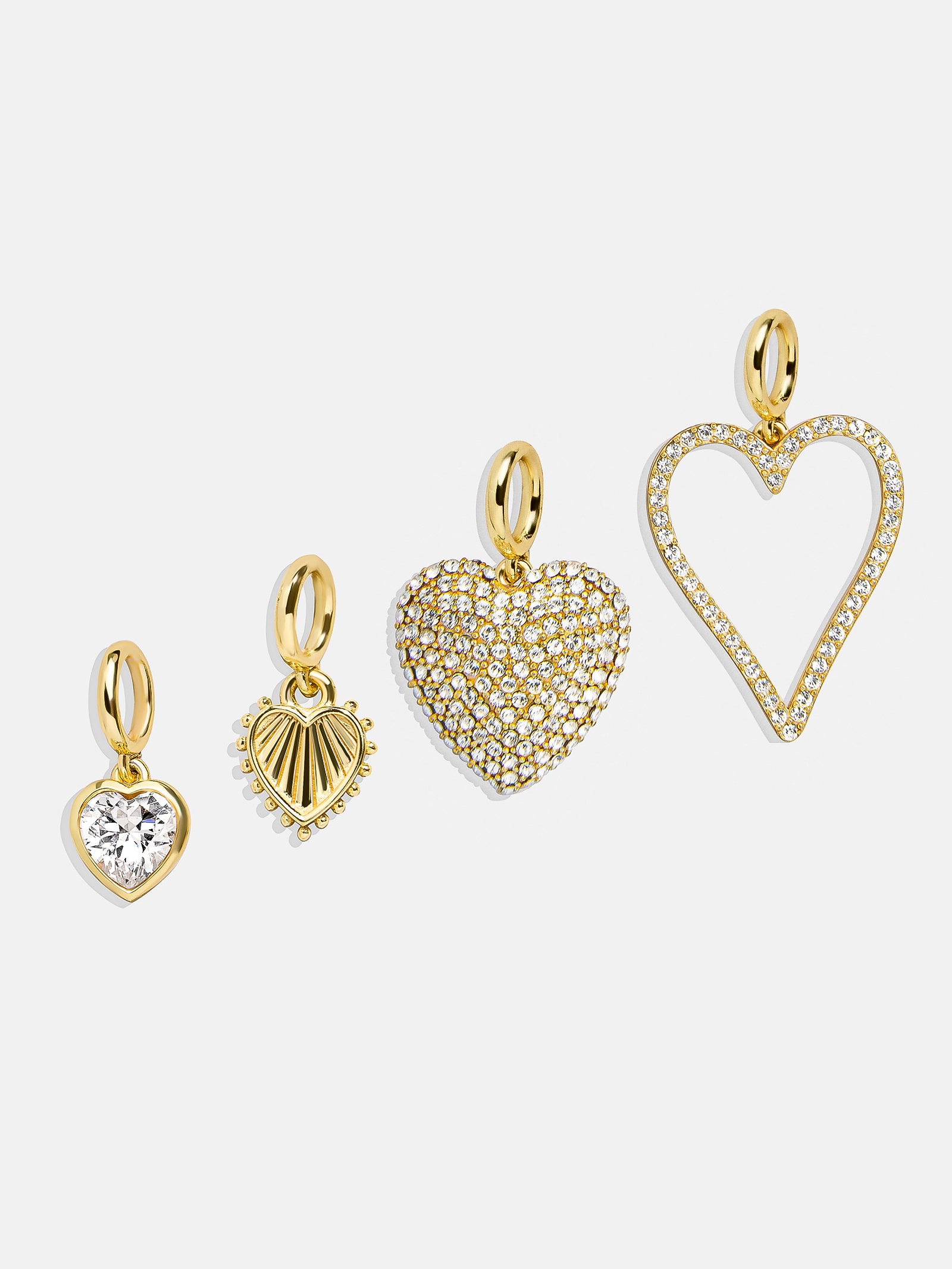 Heart Cluster Charm - Heart Gem-Blues Comming