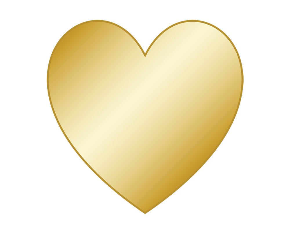 Heart Icon - Gold-Blues Comming