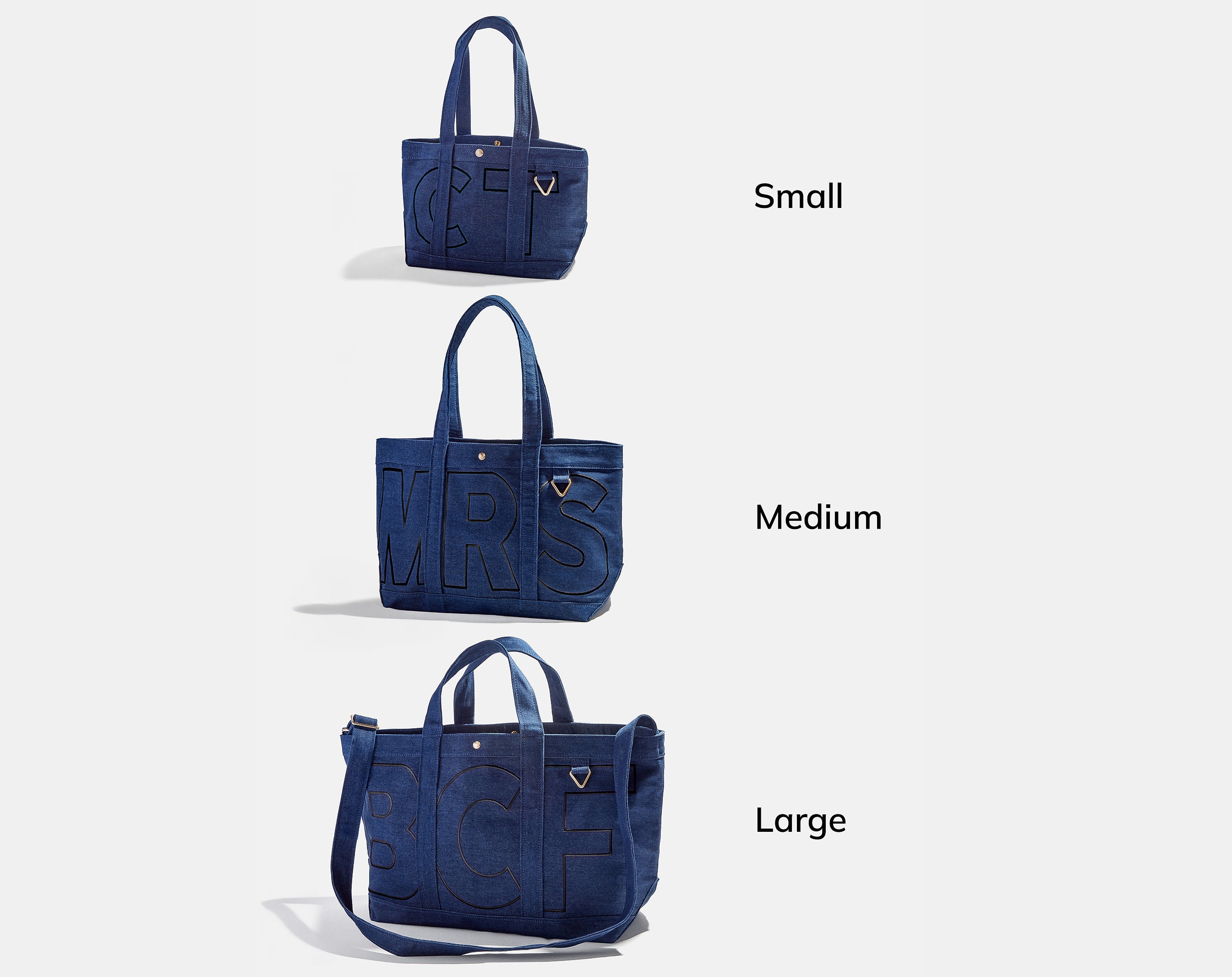 Custom Alpha Tote - Dark Denim-Blues Comming