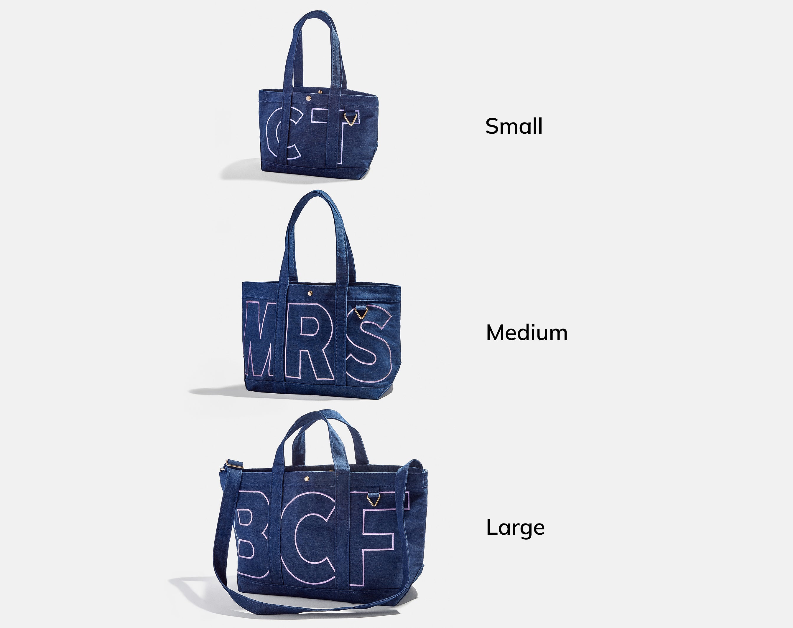 Custom Alpha Tote - Dark Denim-Blues Comming