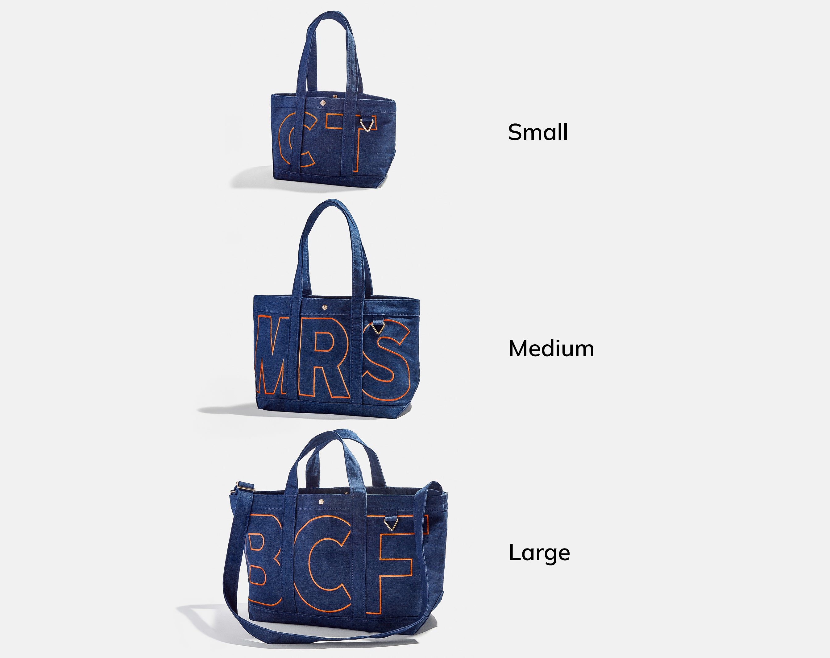 Custom Alpha Tote - Dark Denim-Blues Comming