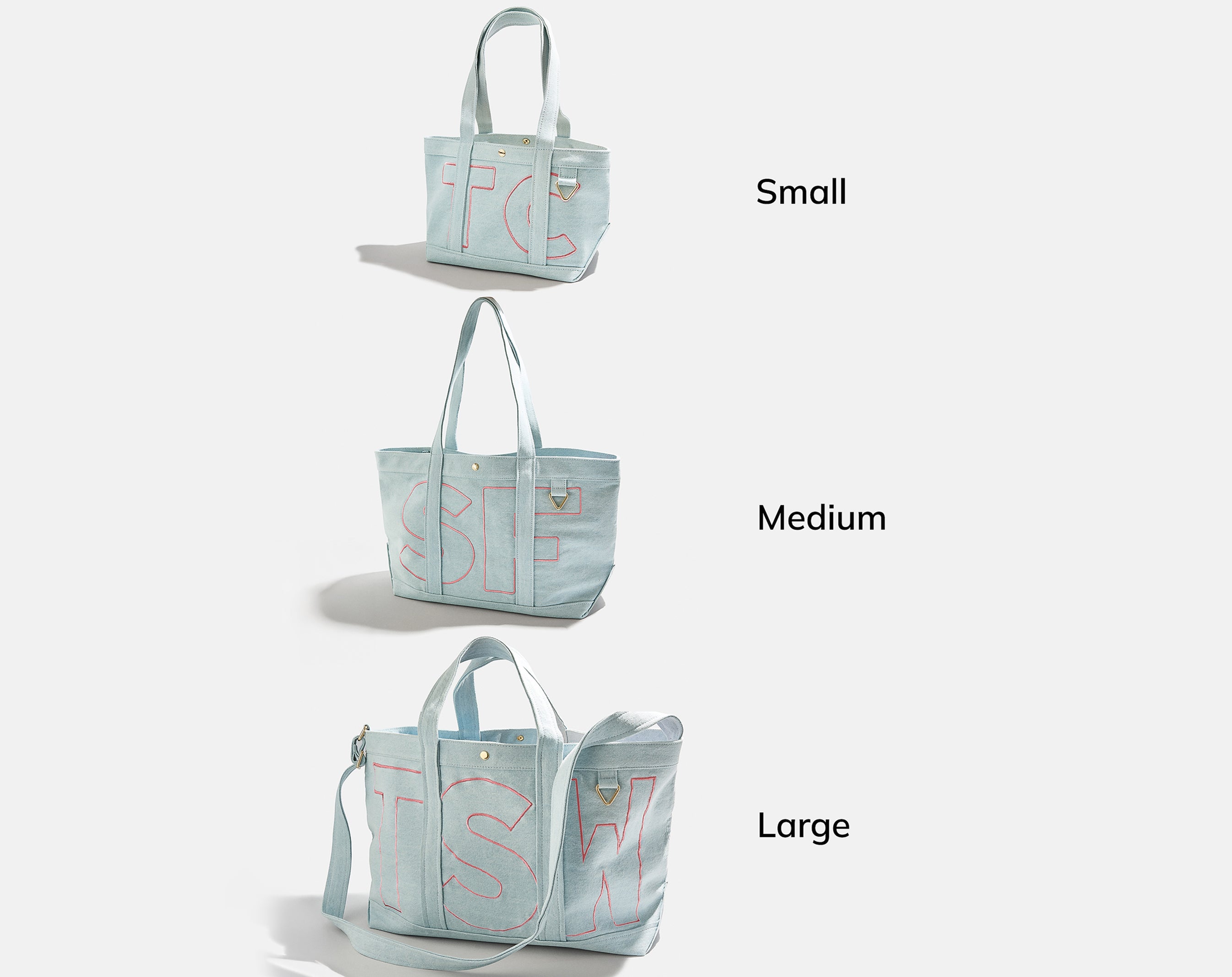 Custom Alpha Tote - Blue Denim-Blues Comming