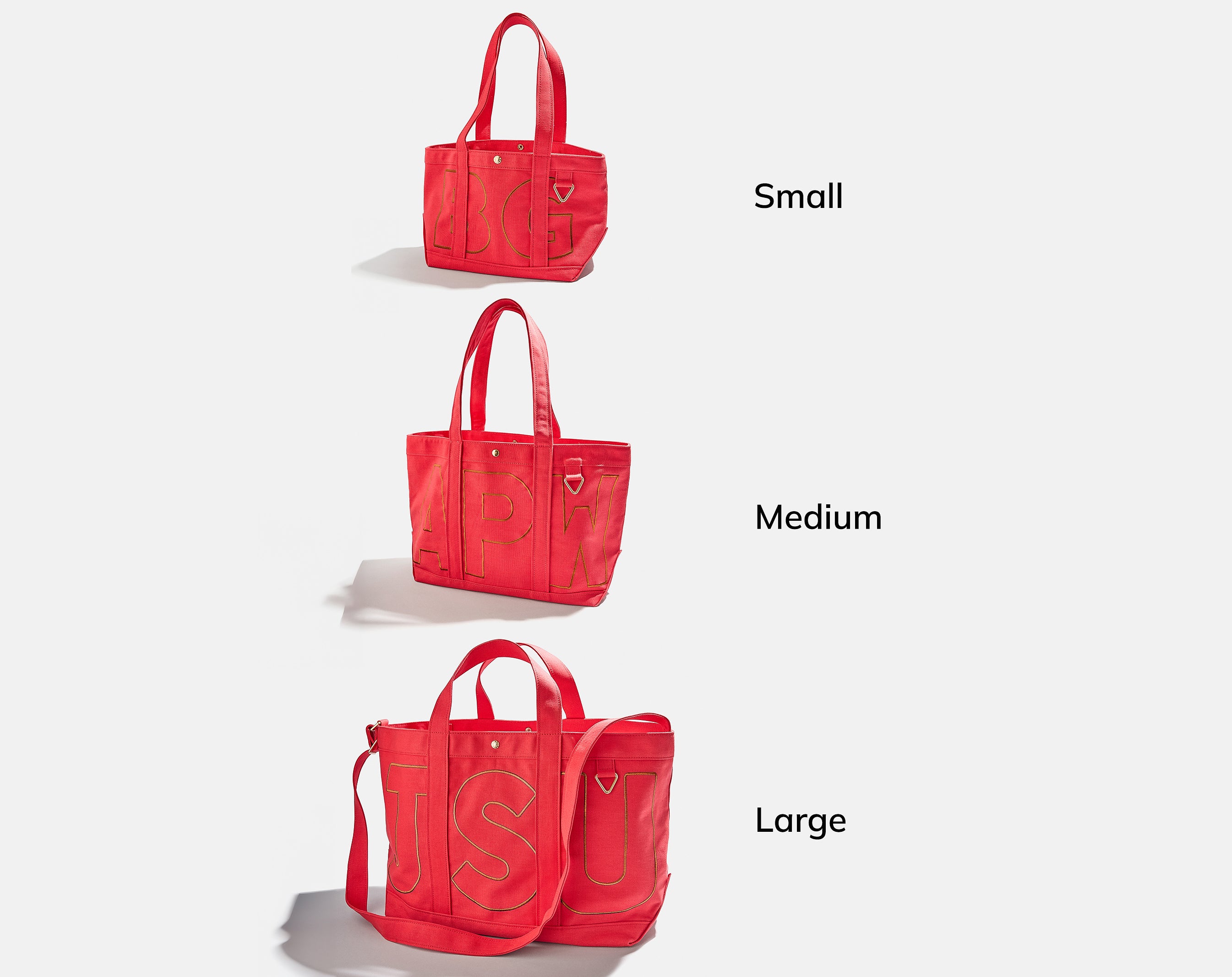 Custom Alpha Tote - Cherry Red-Blues Comming