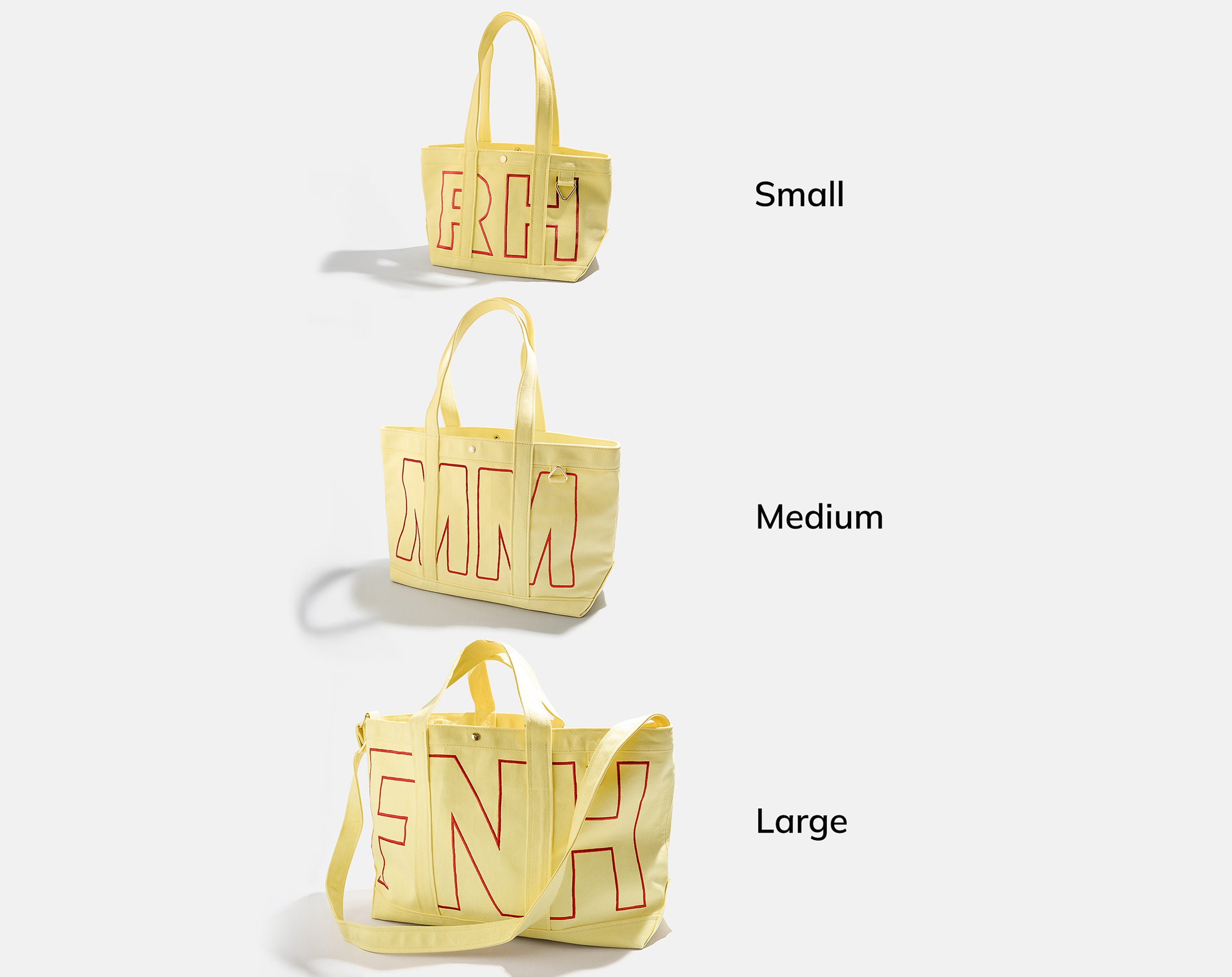 Custom Alpha Tote - Butter Yellow-Blues Comming