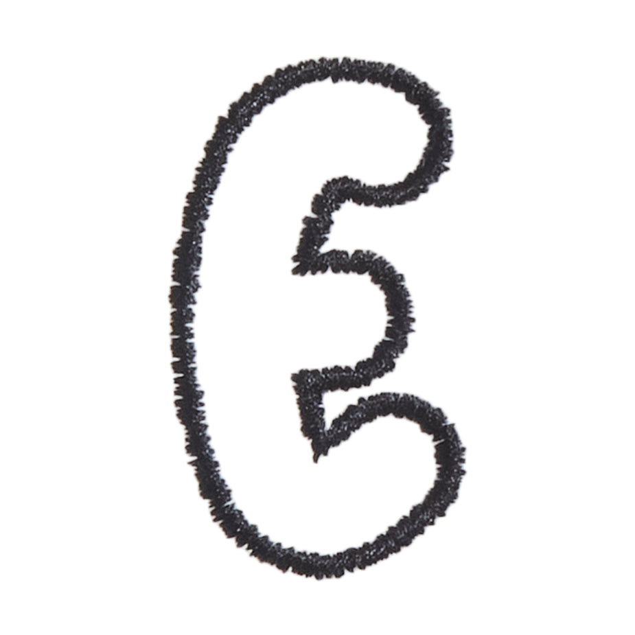 E - Bubble Letter-Blues Comming