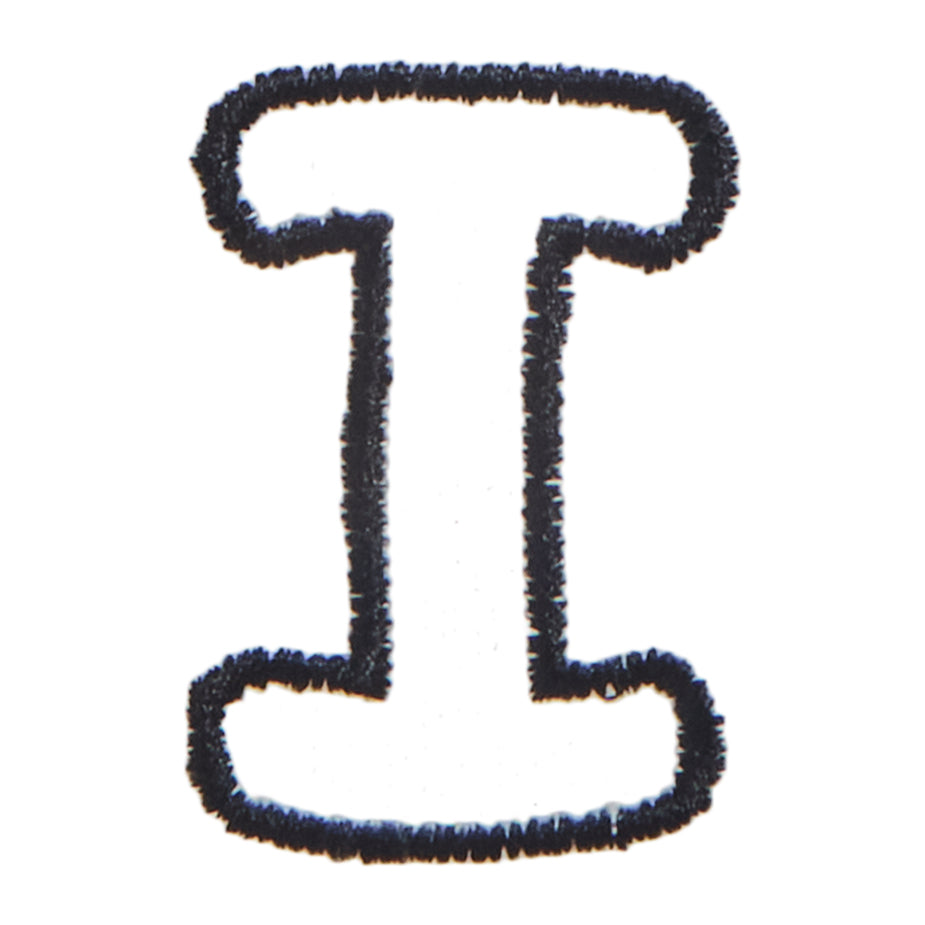 I - Bubble Letter-Blues Comming