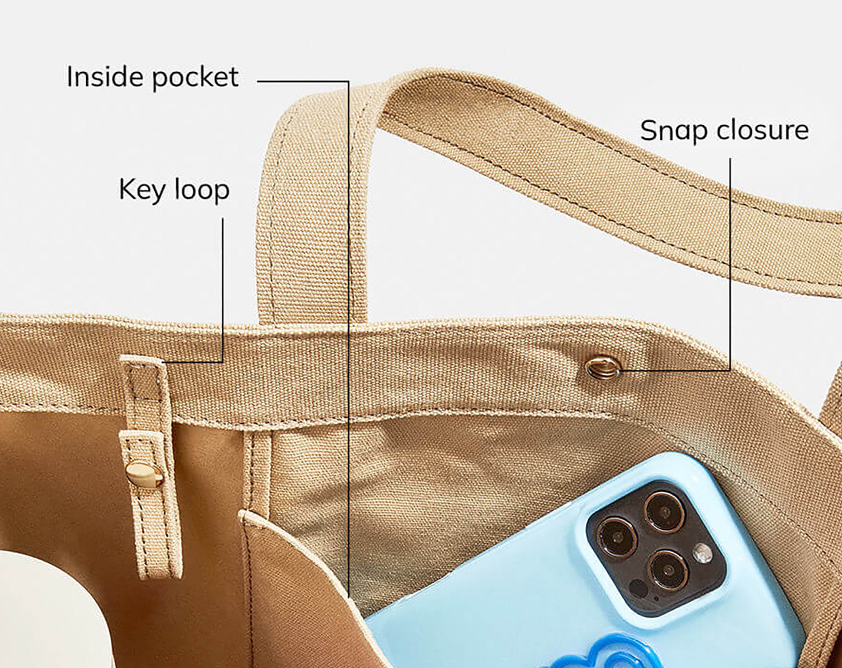 Medium Custom Icon Tote - Medium-Blues Comming