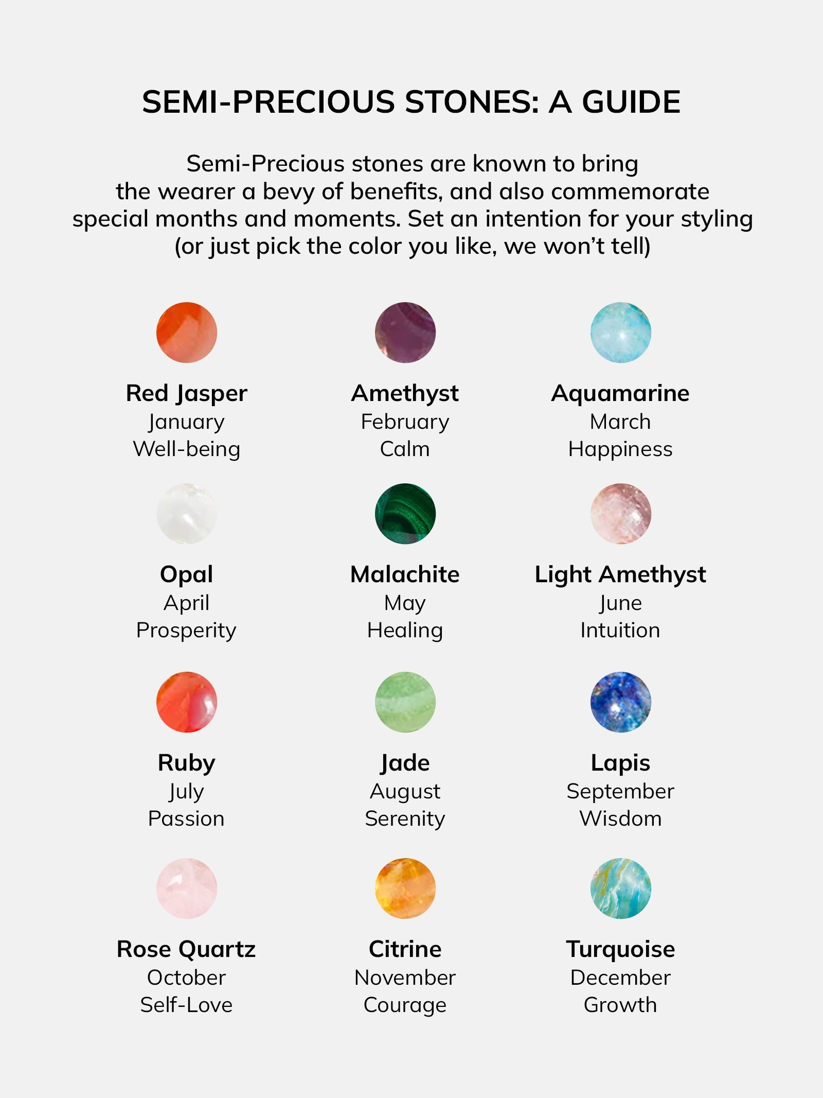 Semi-Precious Birthstone Pisa Bracelet - Topaz-Blues Comming