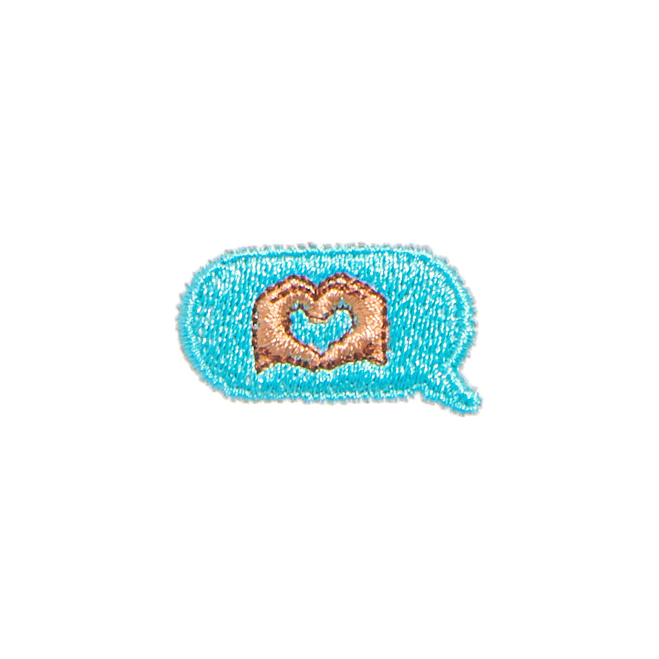 Heart Emoji Text Icon-Blues Comming
