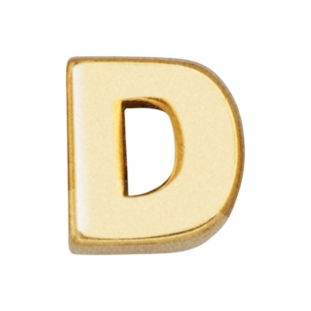 Classic Initial Bead - D-Blues Comming