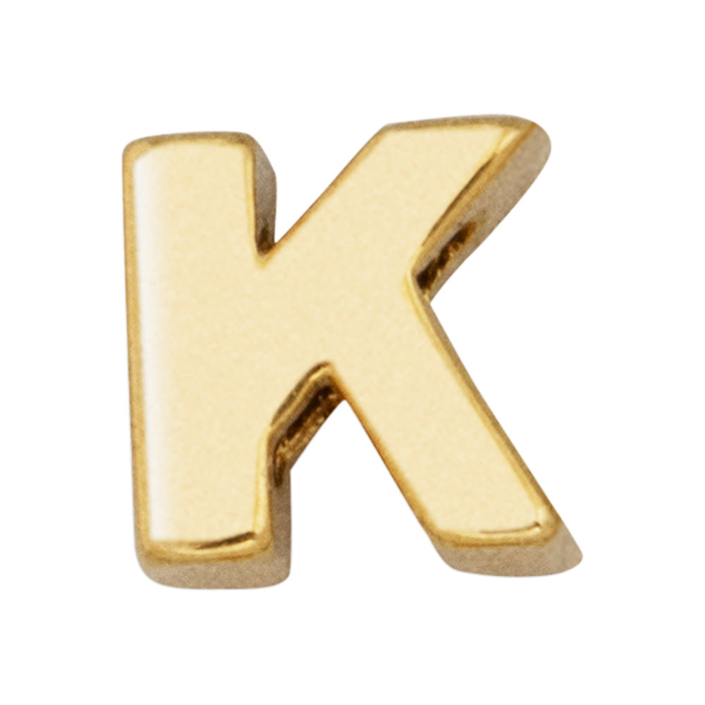 Classic Initial Bead - K-Blues Comming