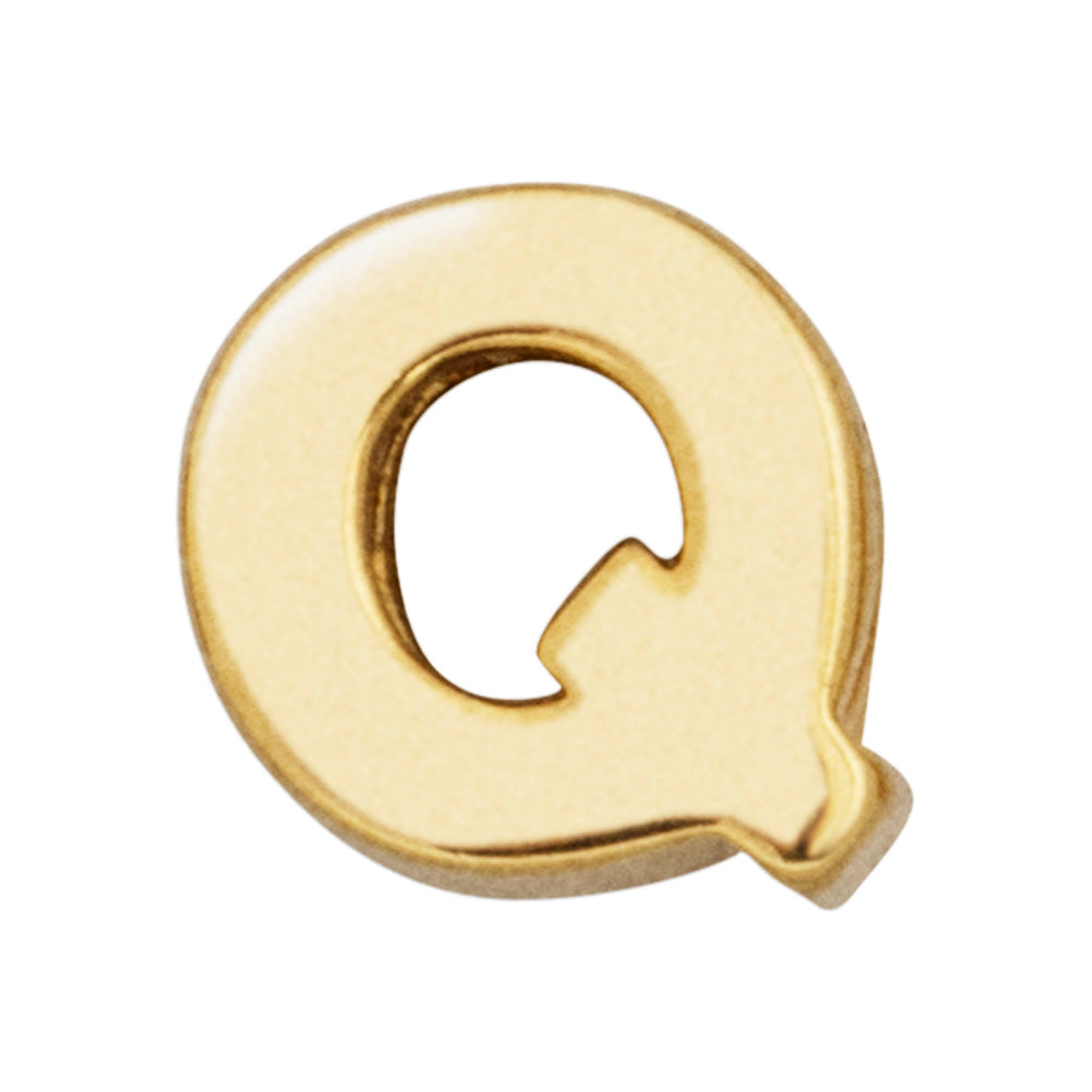 Classic Initial Bead - Q-Blues Comming