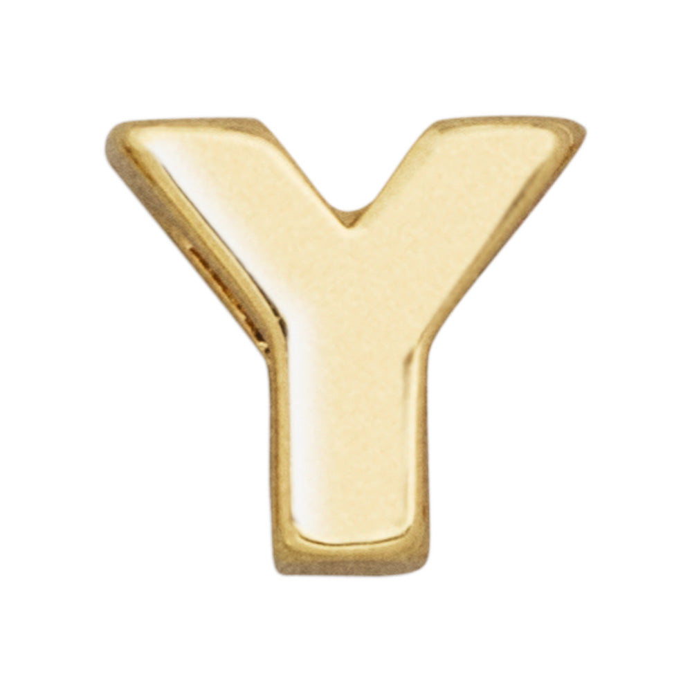 Classic Initial Bead - Y-Blues Comming