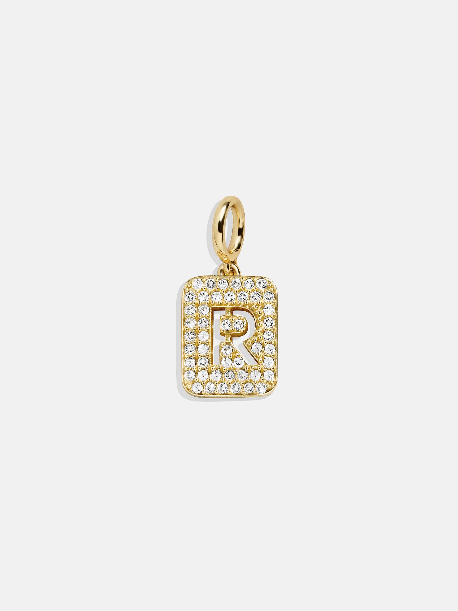 Block Pavé Initial Cluster Charm - R-Blues Comming