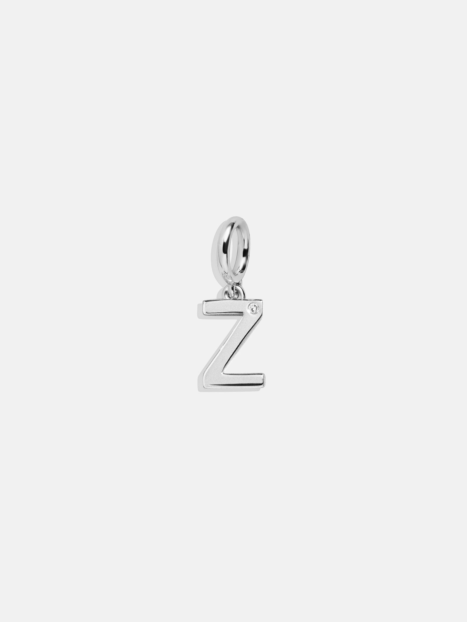 Classic Silver Initial Cluster Charm - Z-Blues Comming