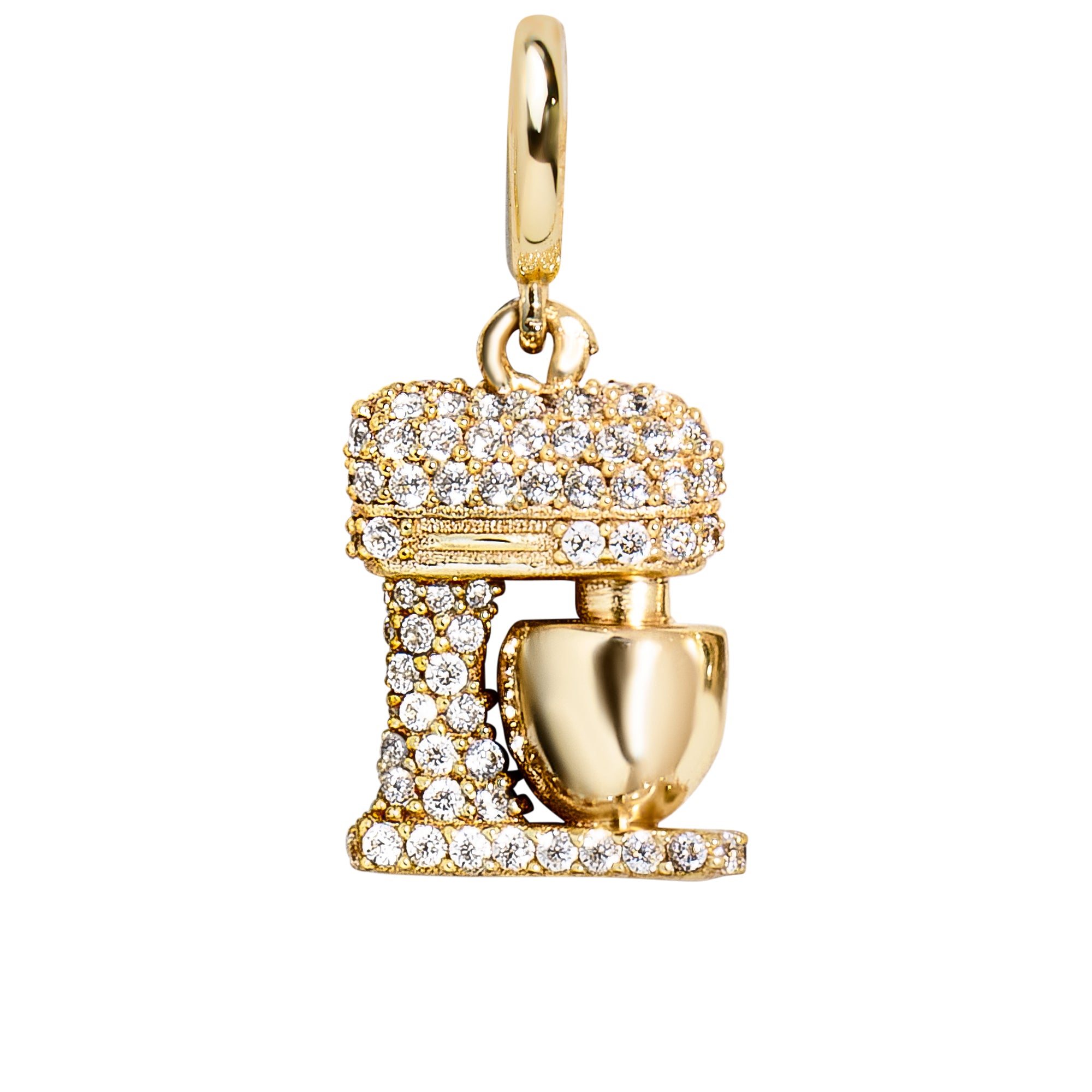 Hobbies Cluster Charm - Kitchen Mixer - Clear-Blues Comming