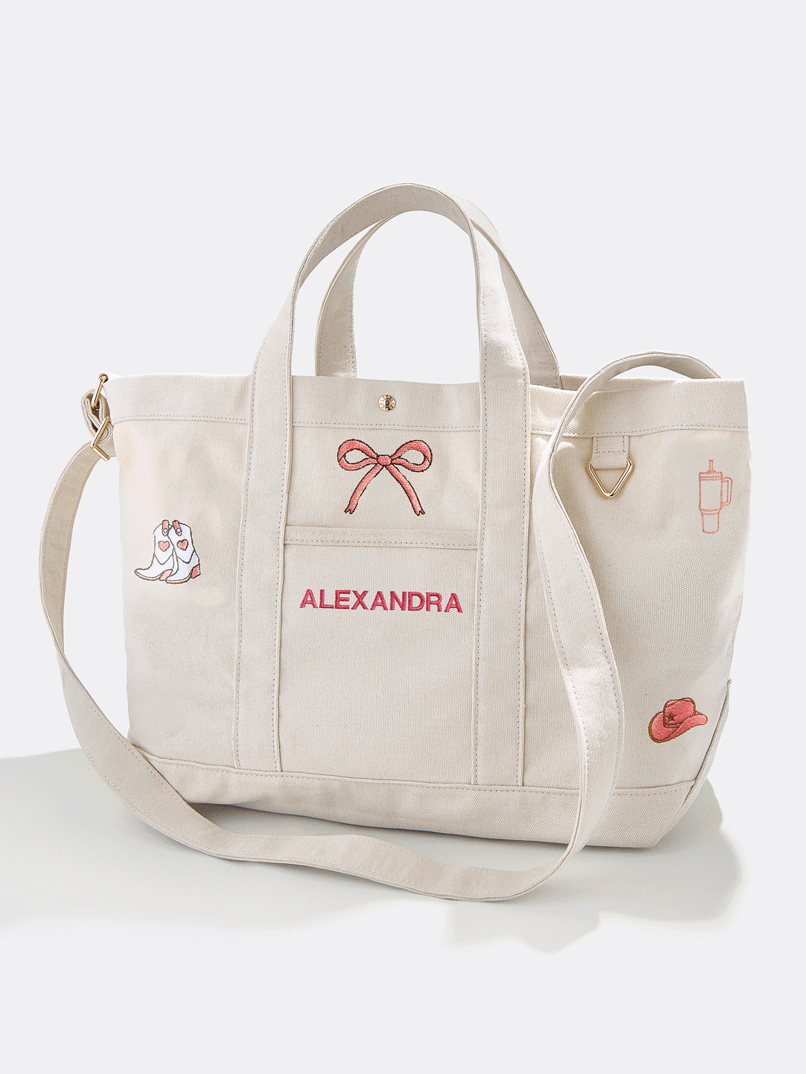 Large Custom Icon Tote - Large-Blues Comming