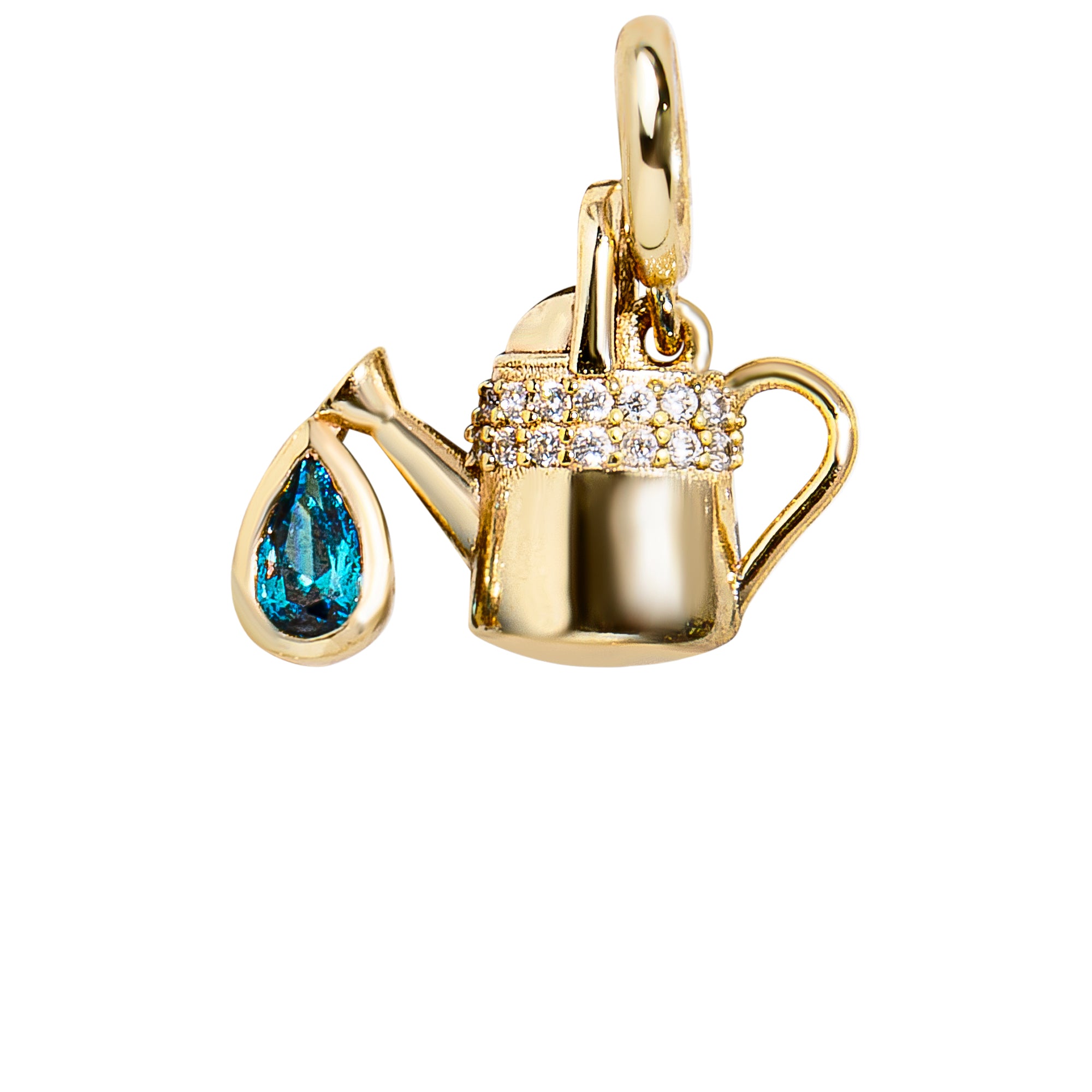 Hobbies Cluster Charm - Watering Bucket - Blue-Blues Comming